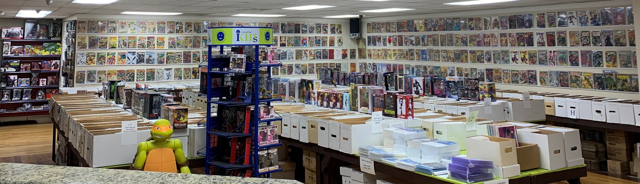 The Goblin's Cavern Facebook ad: We Have a Wide Selection of Comic Books…