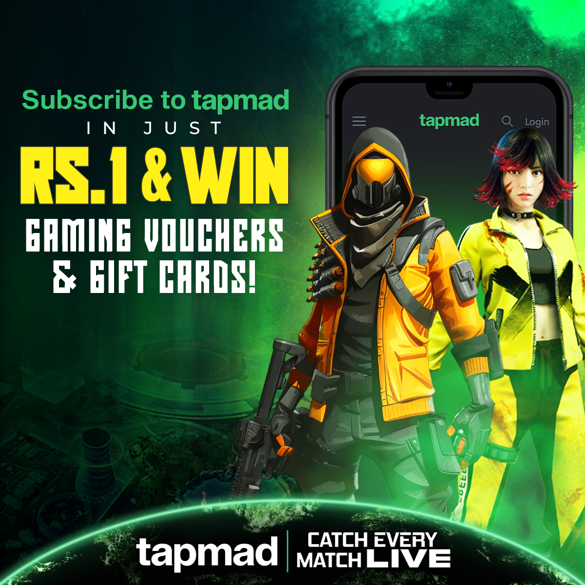 Tapmad Entertainment Facebook ad