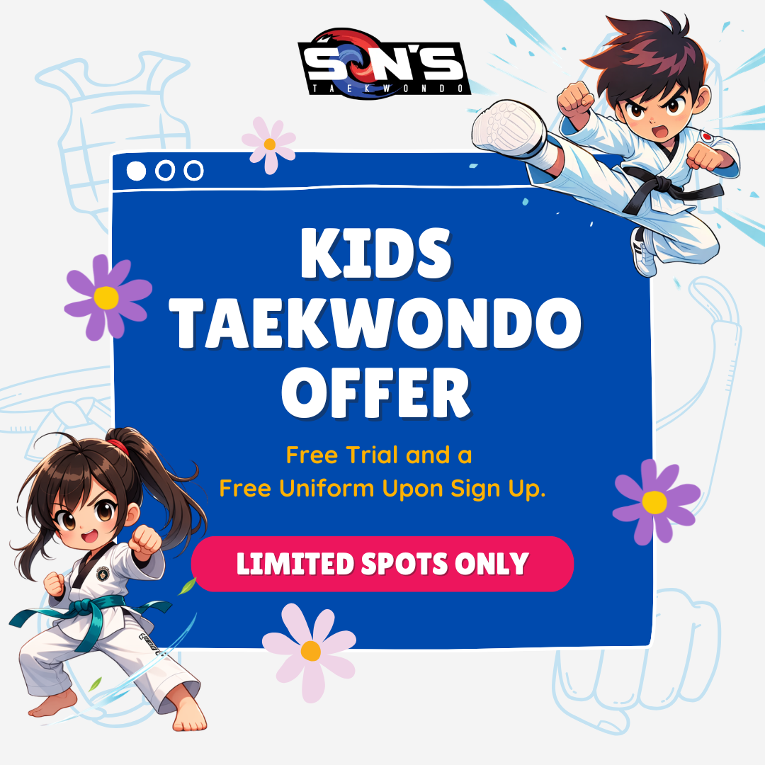 Son's Taekwondo Academy Facebook ad
