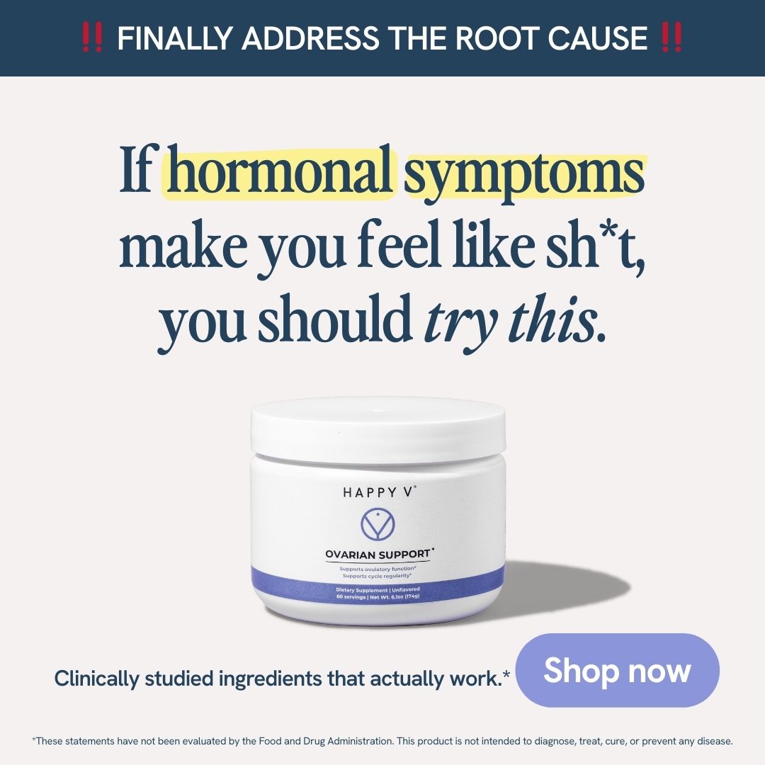 Happy V Facebook ad
