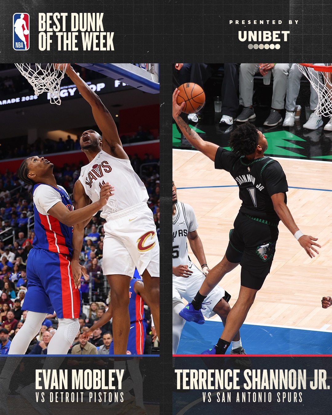 FRNBA Facebook ad: LE MEILLEUR DUNK DE LA SEMAINE PASSÉE