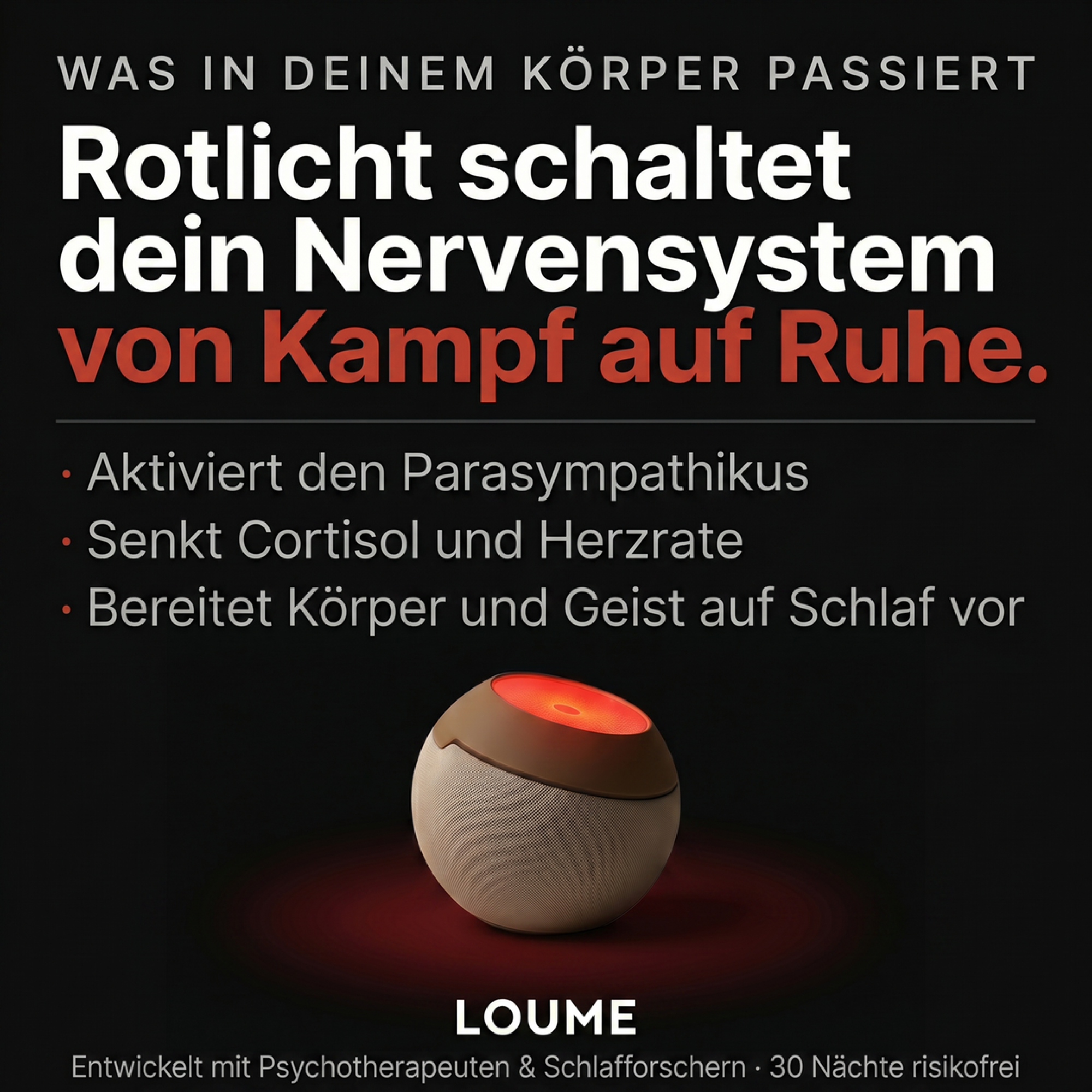 Loume Facebook ad