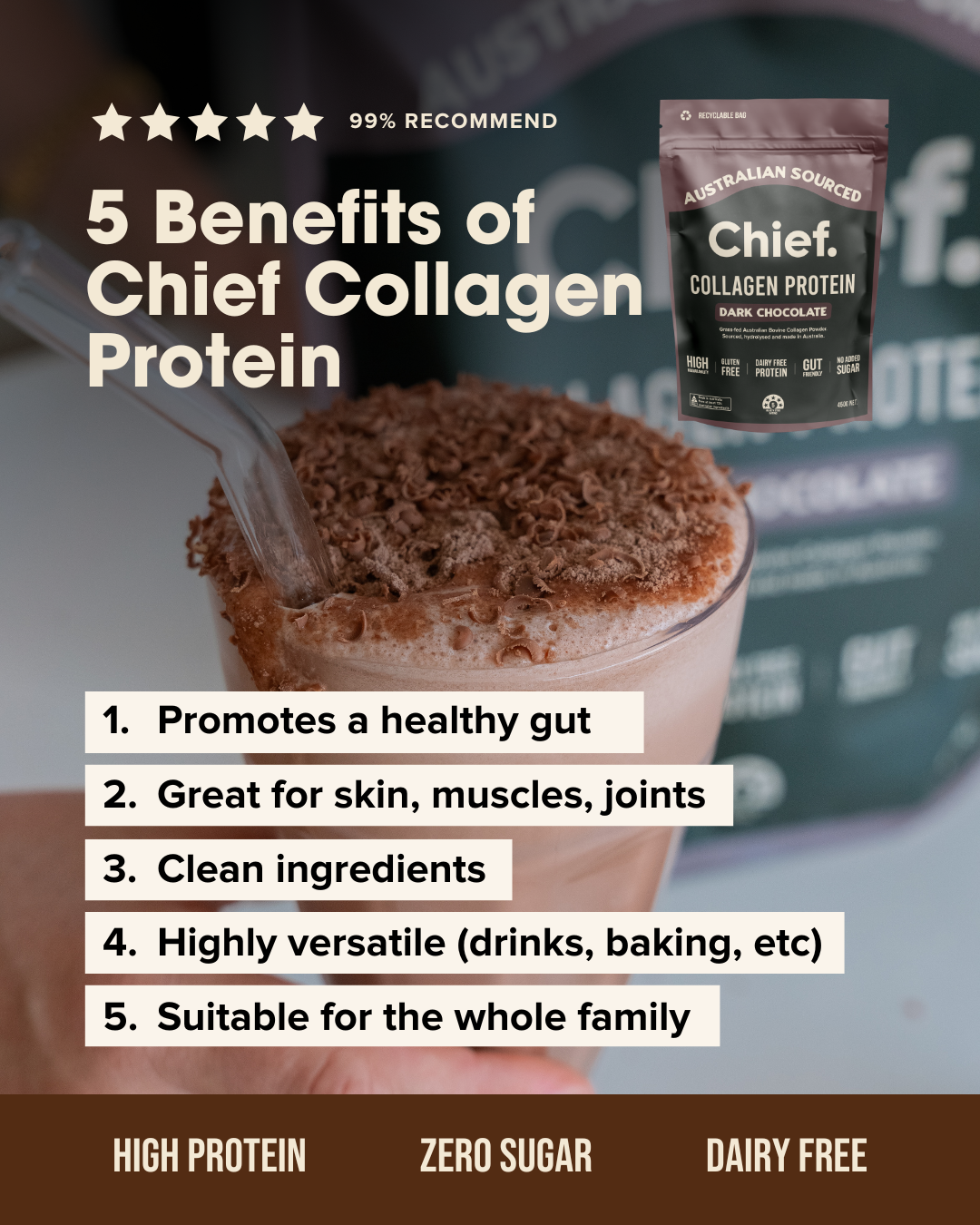 Chief Nutrition USA Facebook ad