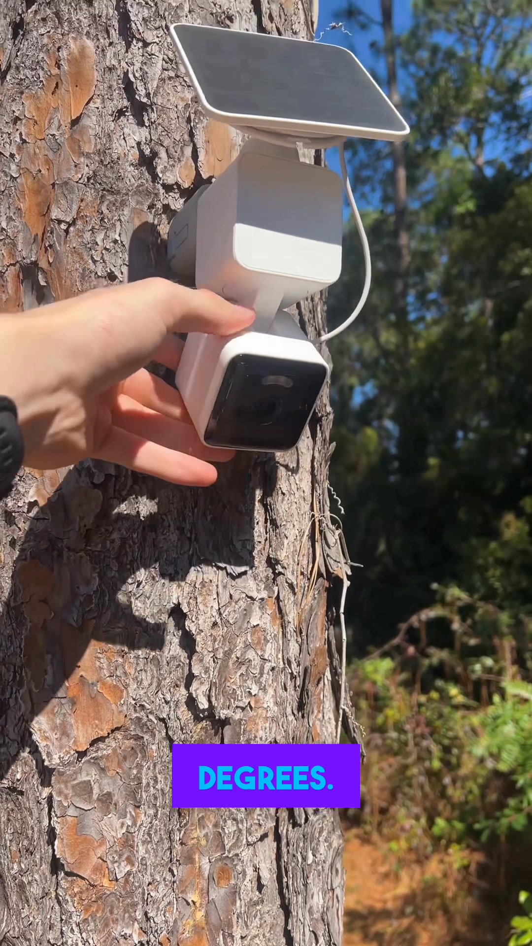 Wyze Facebook ad: Never plug in again, Launch Price $79