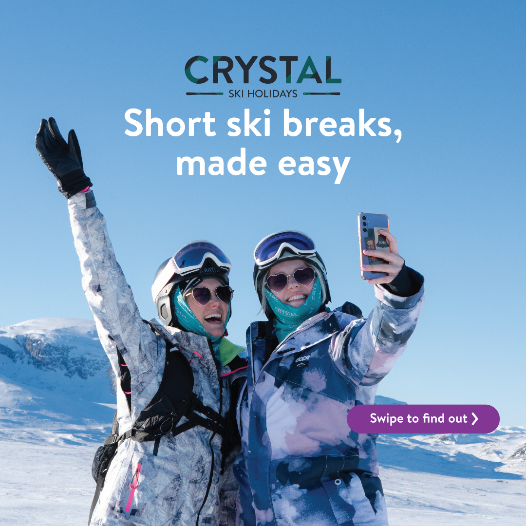 Crystal Ski Holidays Facebook ad