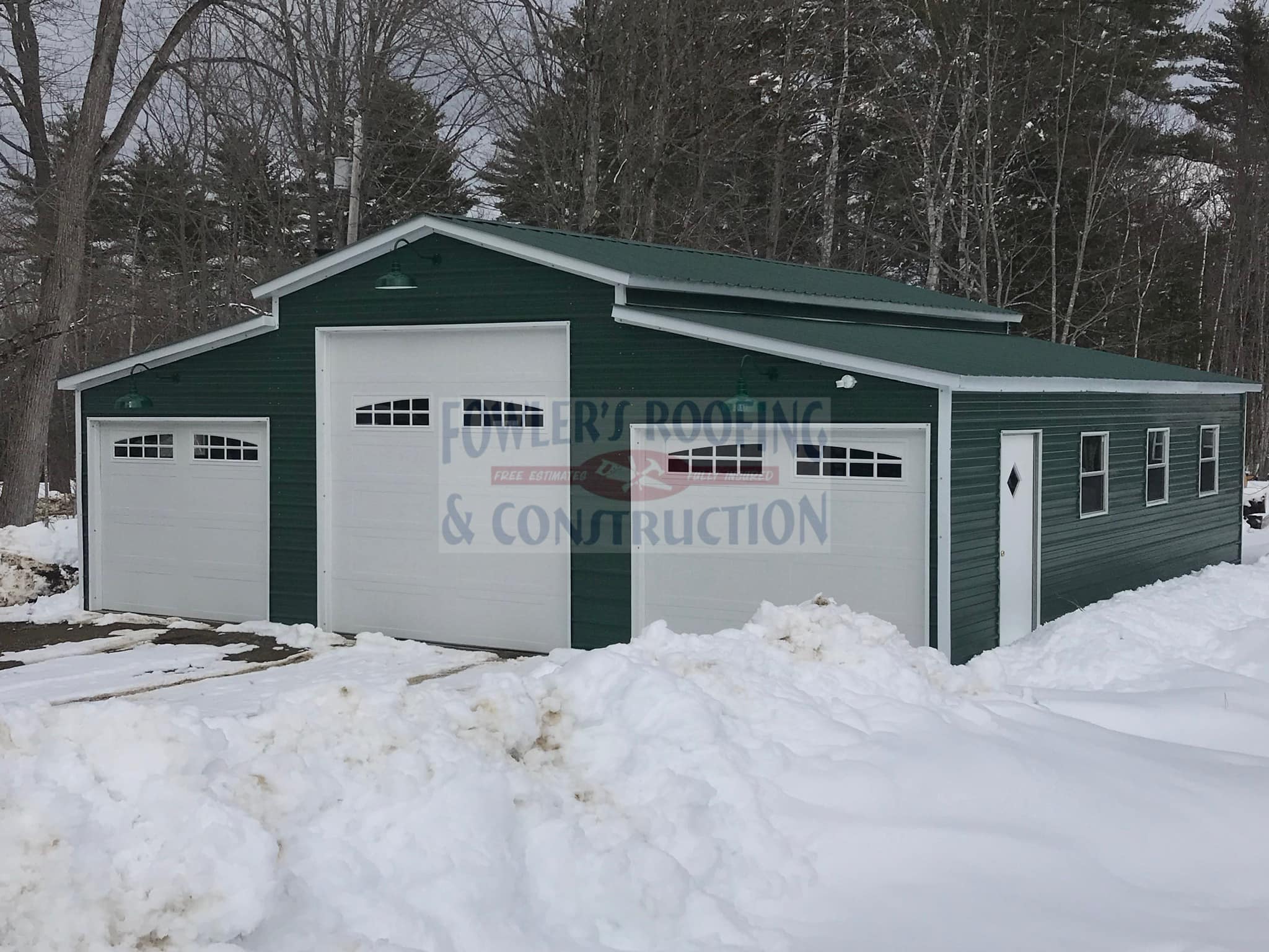 Fowlers Roofing & Construction Facebook ad: LIMITED-TIME SALE ON METAL STRUCTURES!