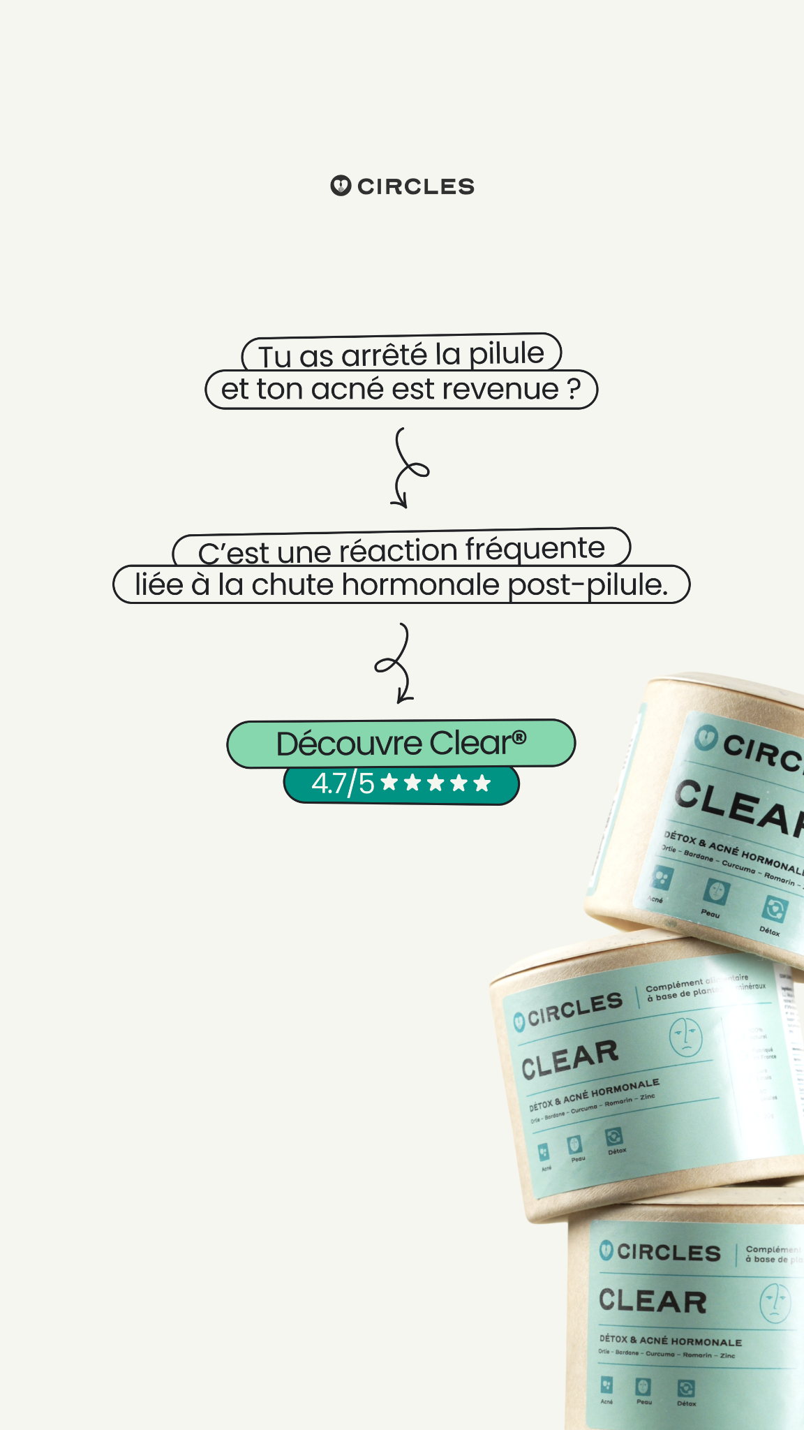 Circles Facebook ad