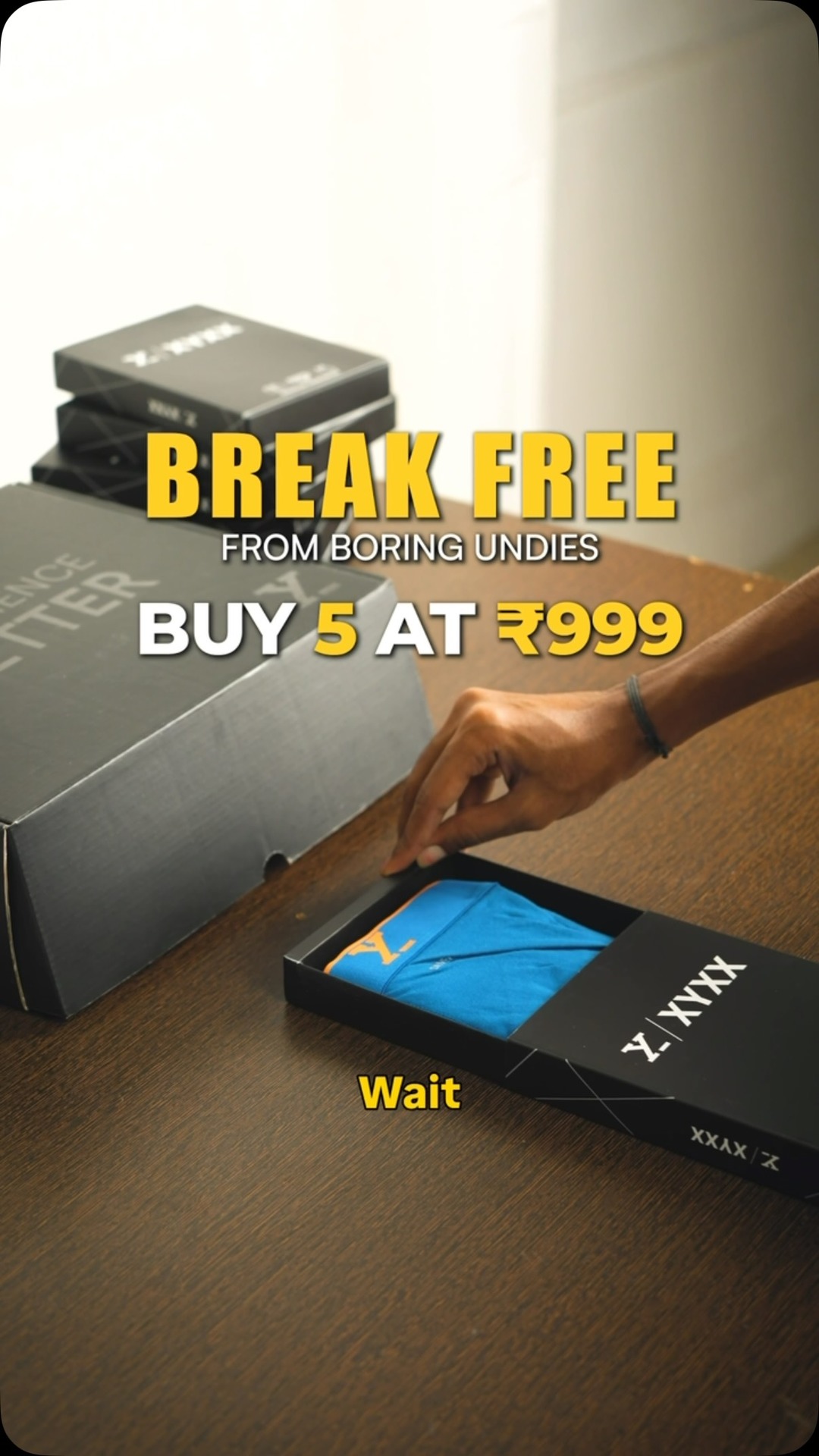 Yash acharya's vines Facebook ad: Wait… 5 premium undies for just ₹999?