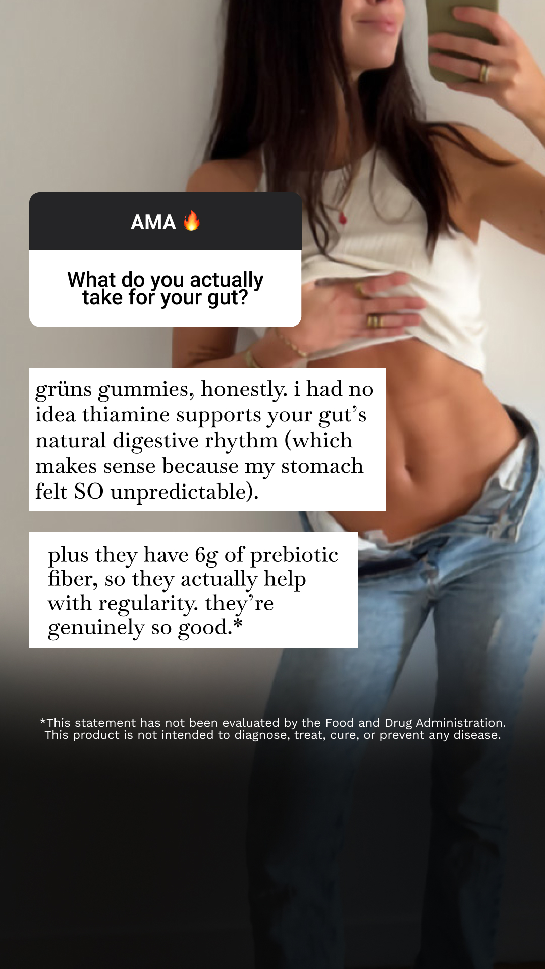 Grüns Facebook ad