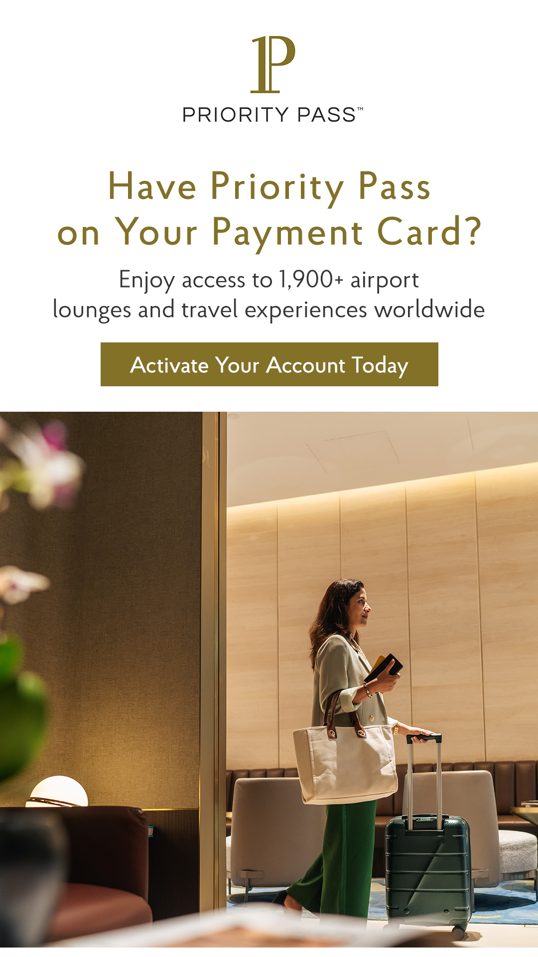 Priority Pass Facebook ad: Elevate Your Travel Experience