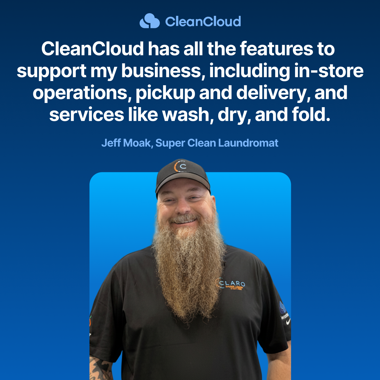 CleanCloud Facebook ad
