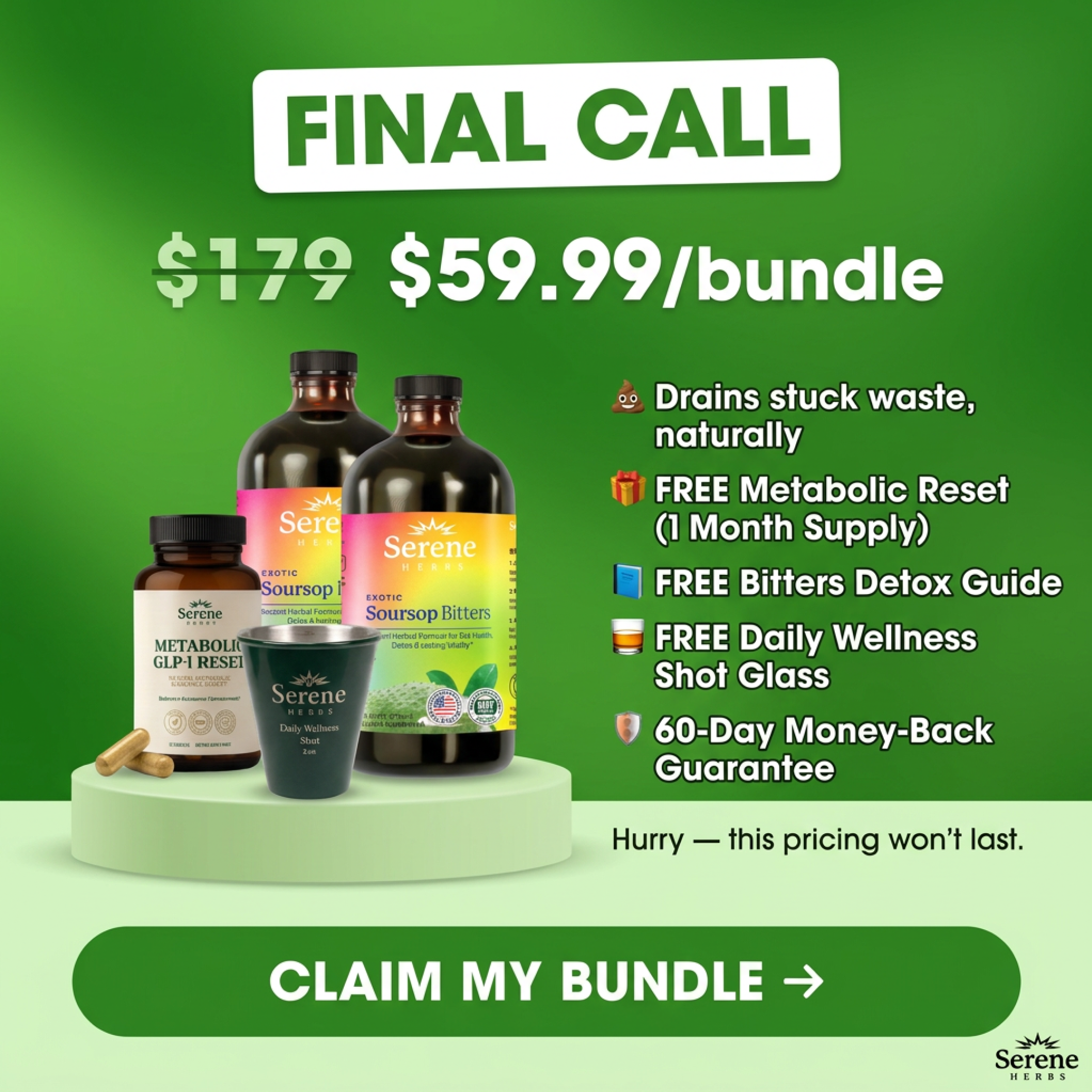 Serene Herbs - Feel Your Best Facebook ad