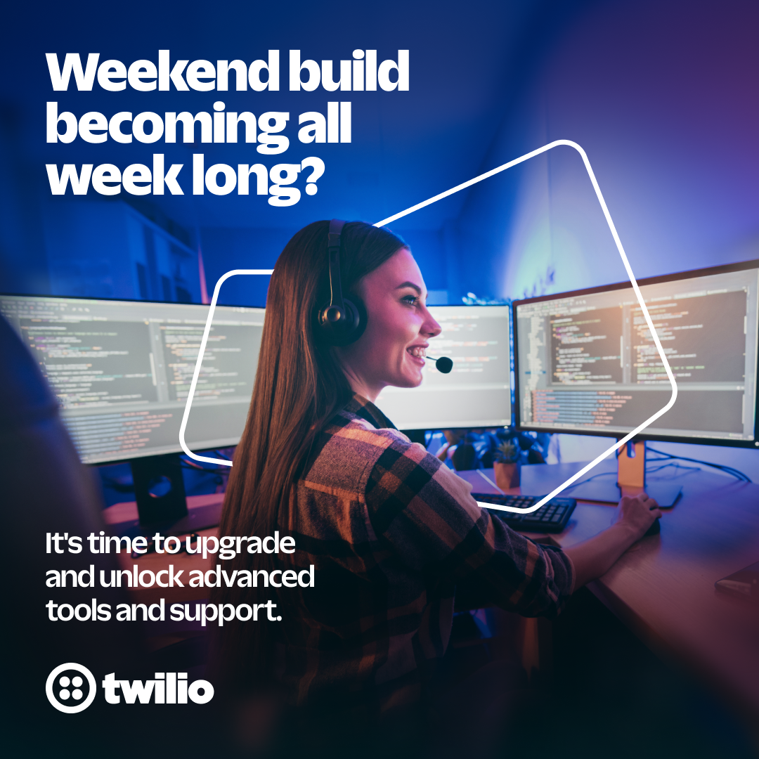 Twilio Facebook ad