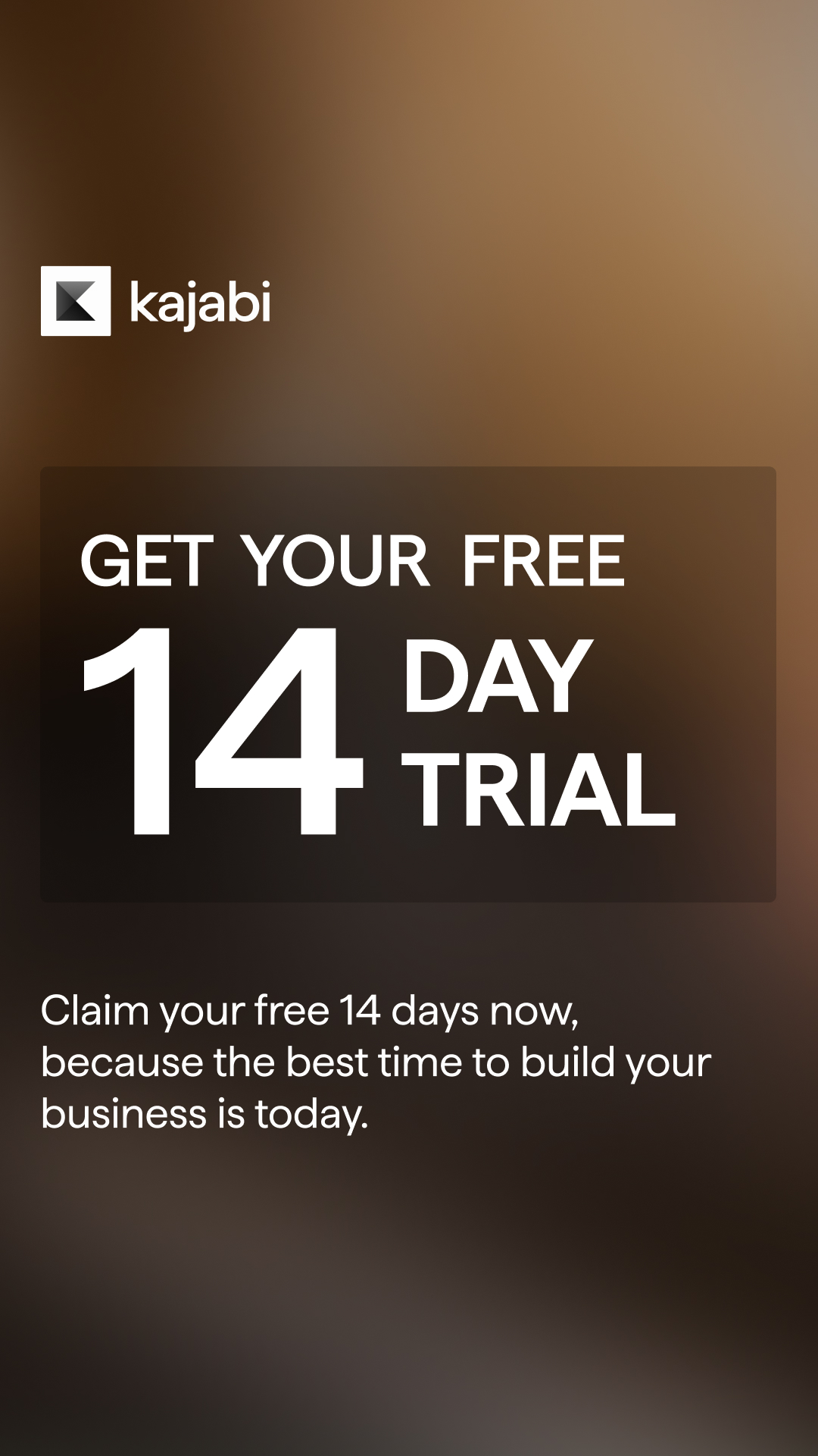 Kajabi Facebook ad