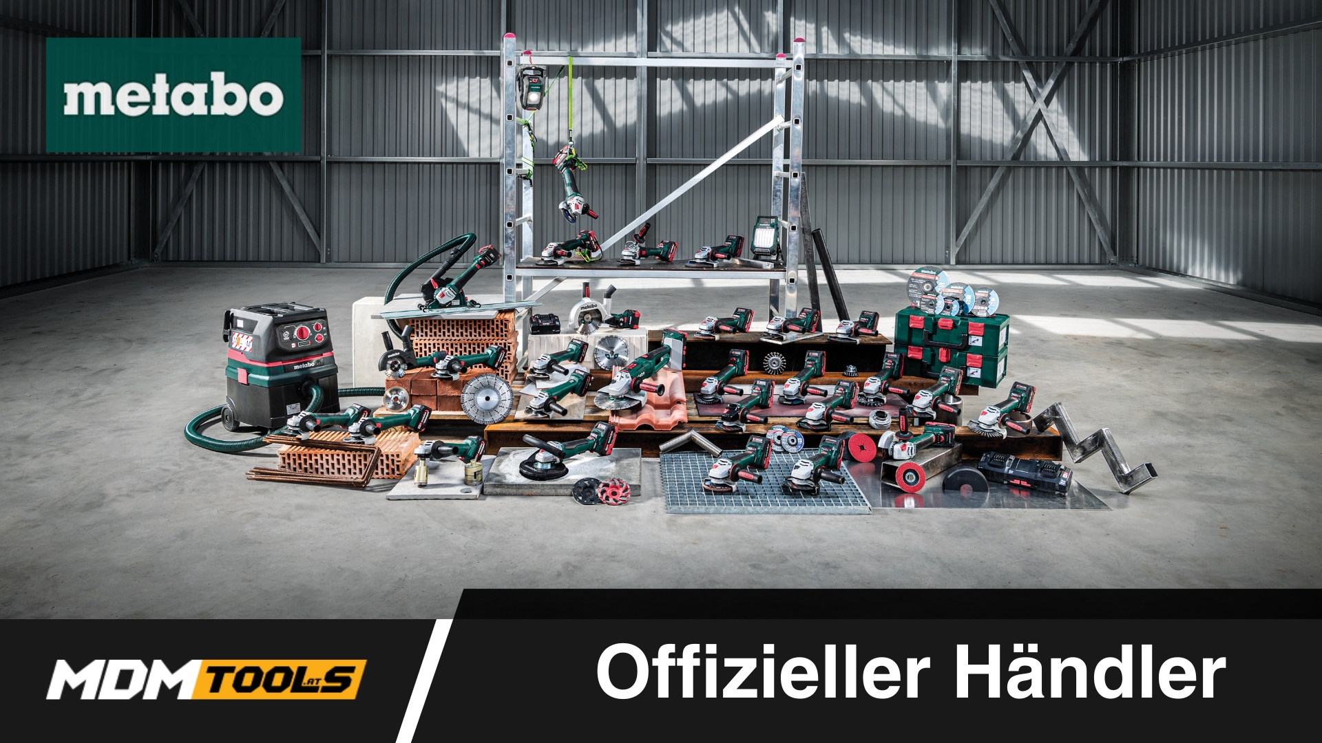 MDM Tools Facebook ad: Metabo Werkzeuge bei MDM Tools
