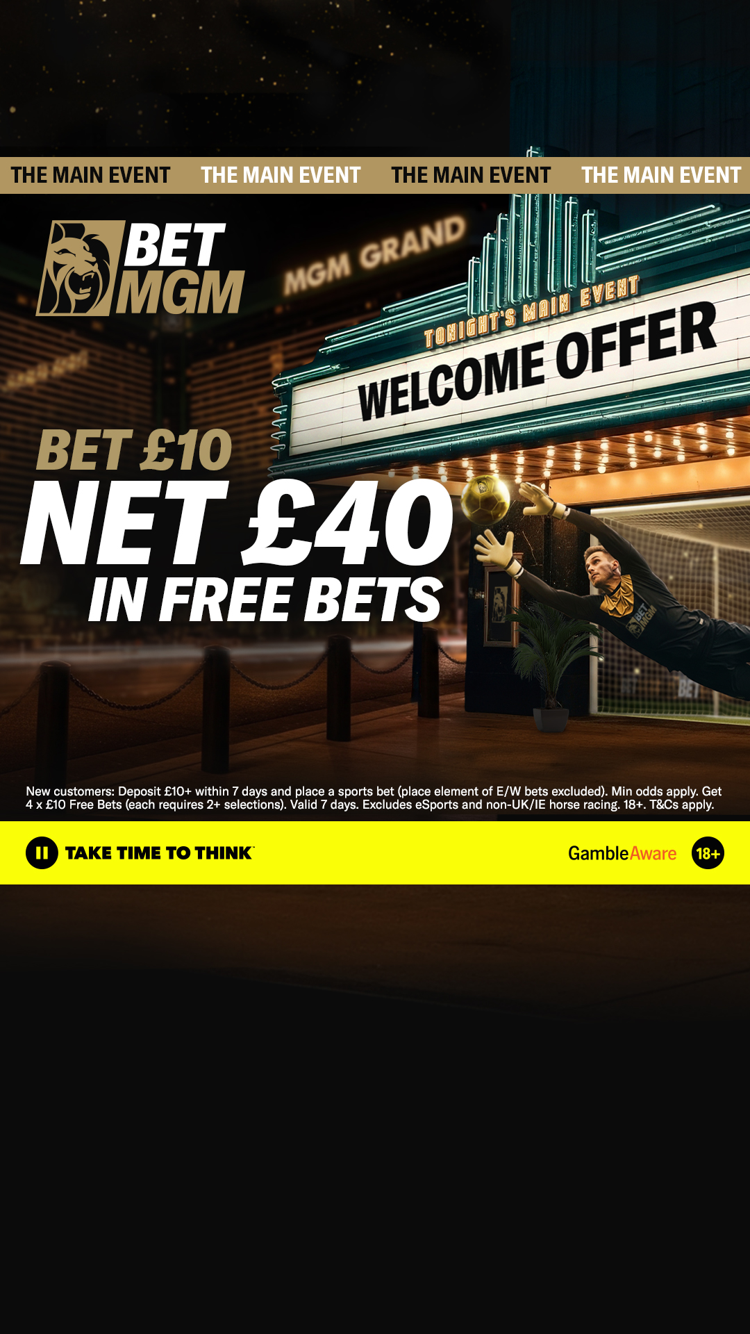 BetMGM UK Facebook ad