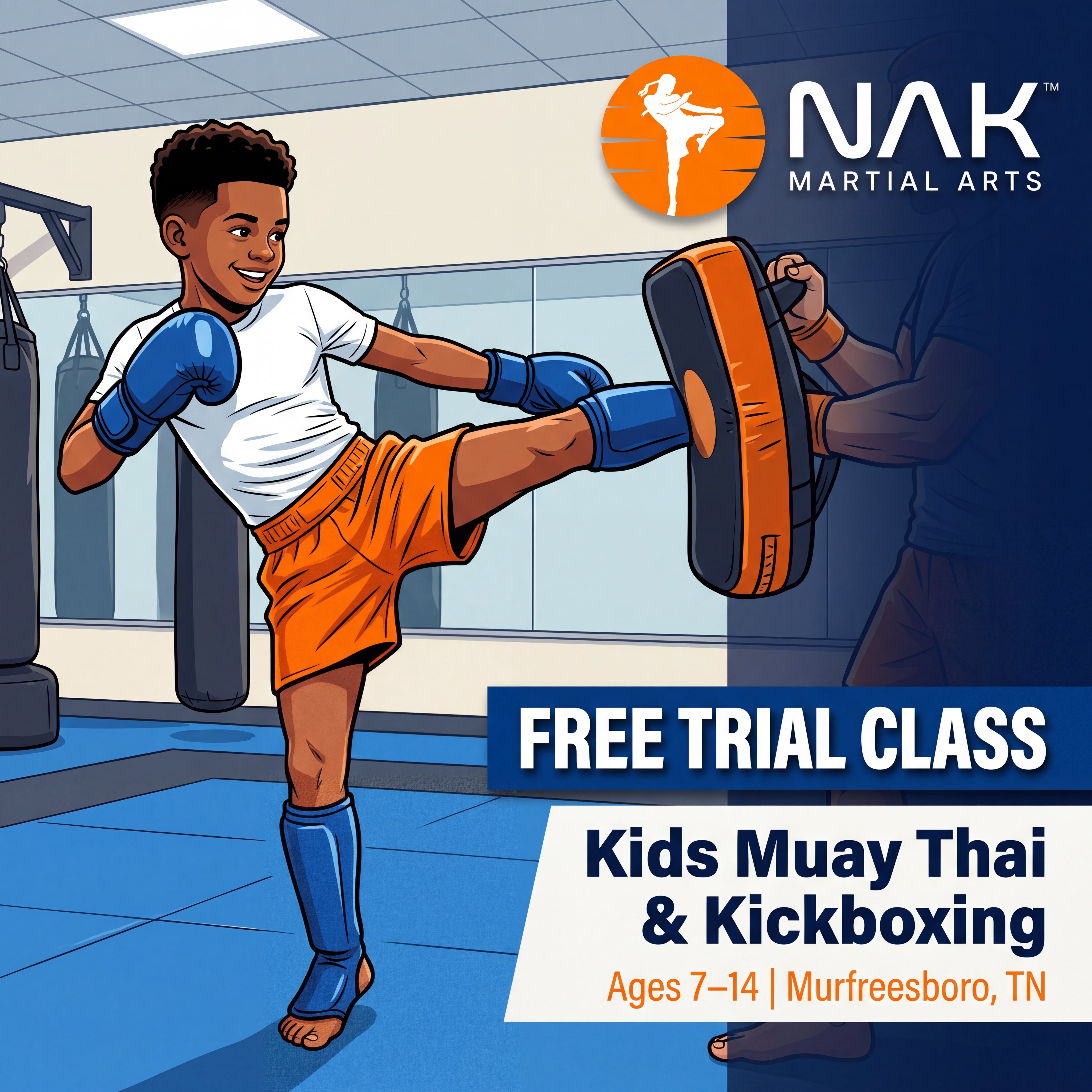 NAK Martial Arts Facebook ad