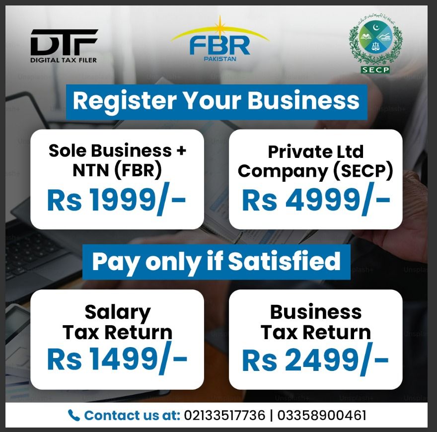 Digital Tax Filer Facebook ad