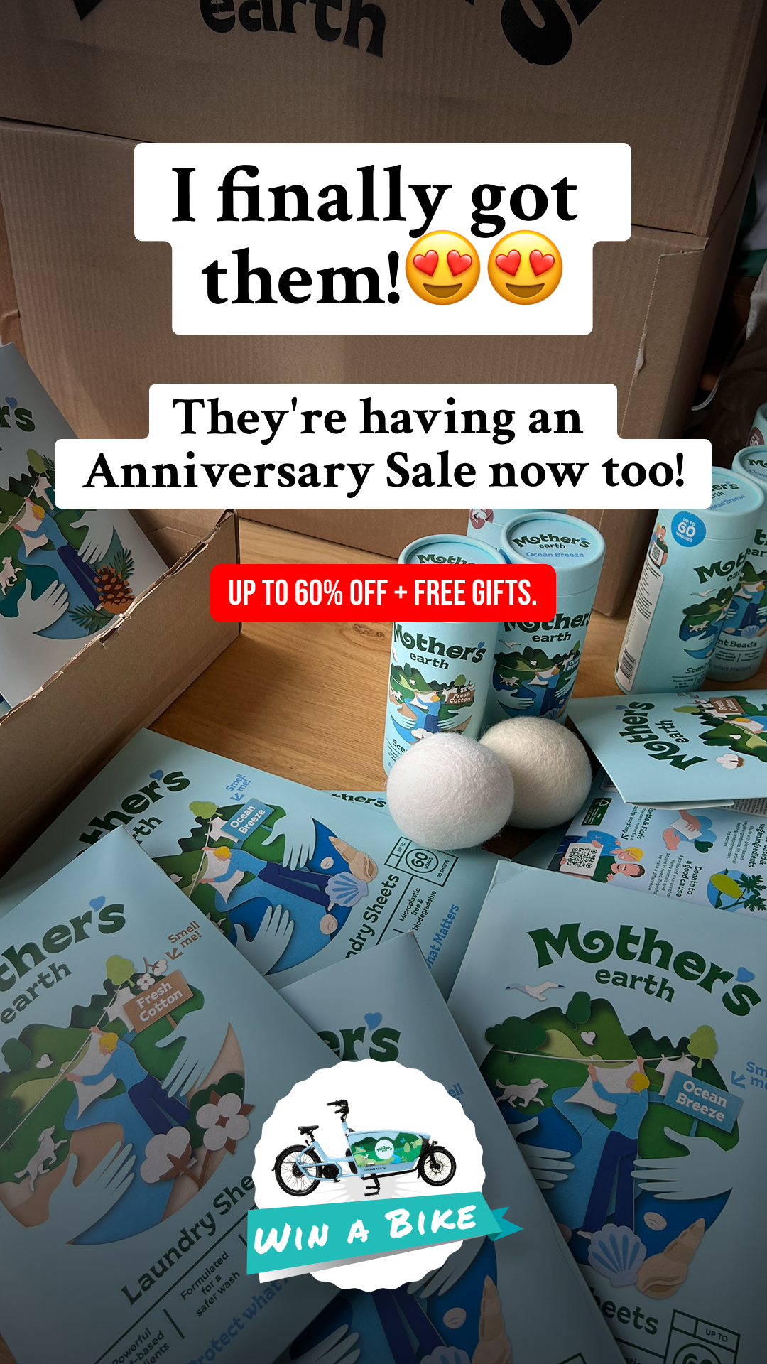 Mothers Earth Facebook ad