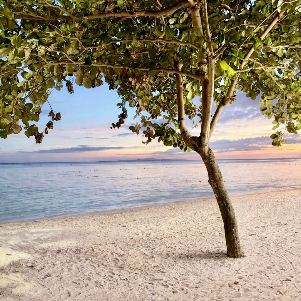 Iwayan Beach Resort Facebook ad: Iwayan at dusk Alona, Panglao