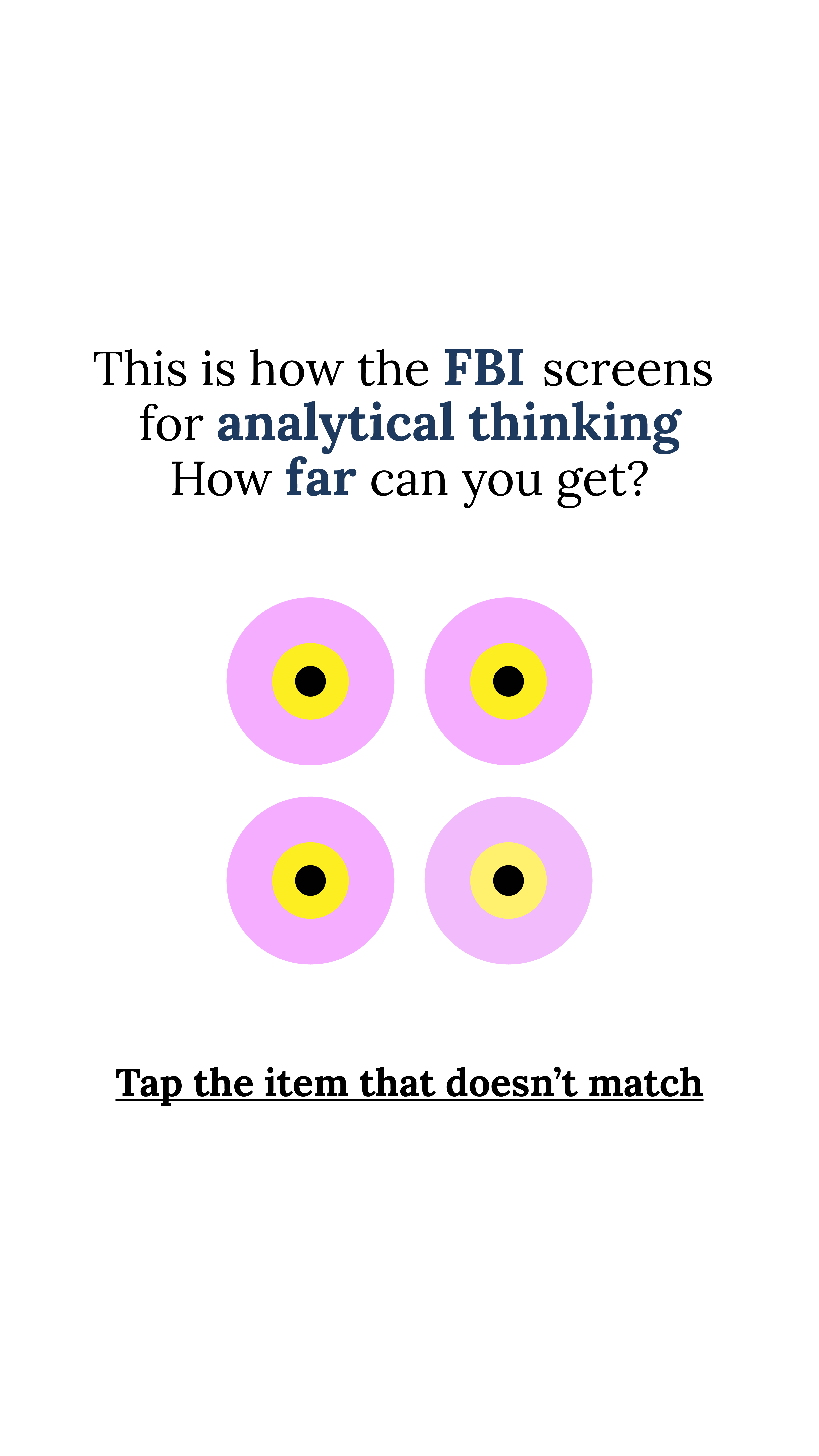 Brain Health Check Facebook ad