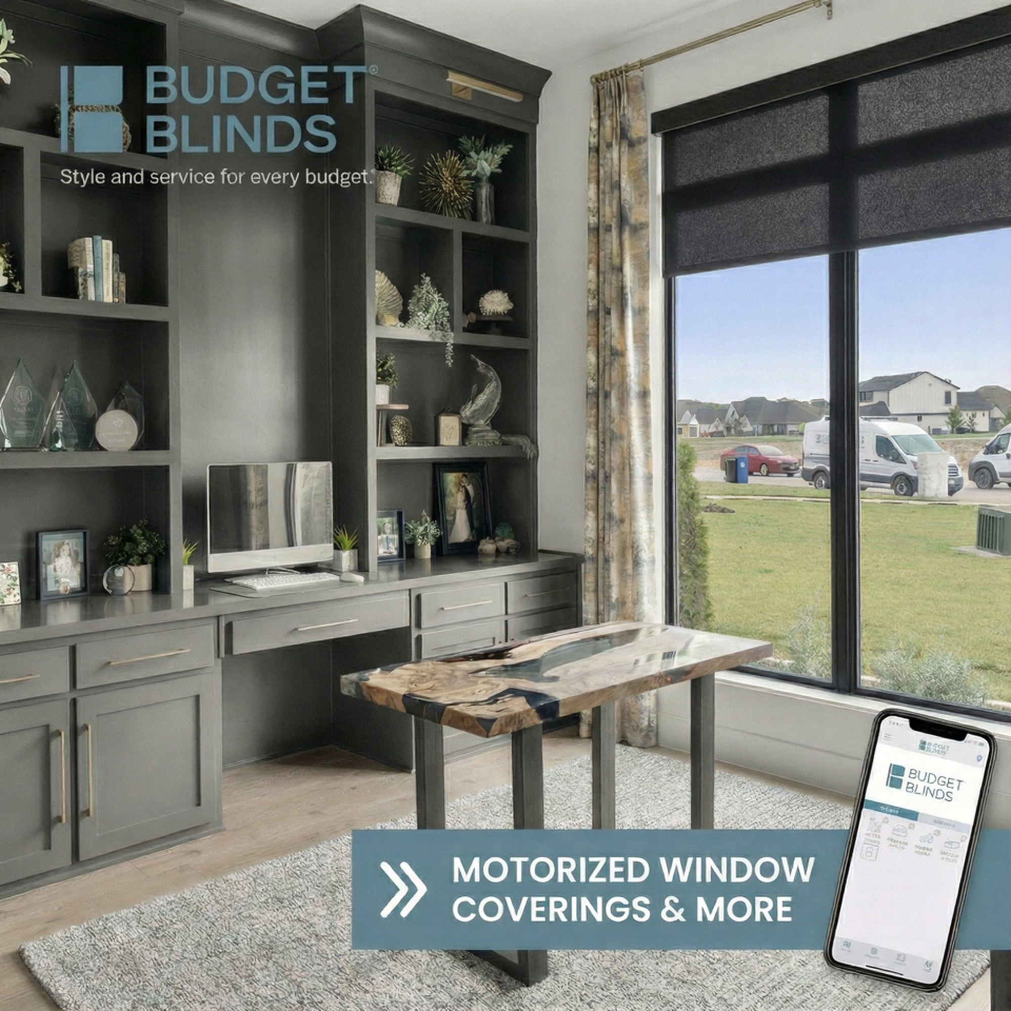 Budget Blinds of Sherman Oaks Facebook ad from Jan 22, 2026