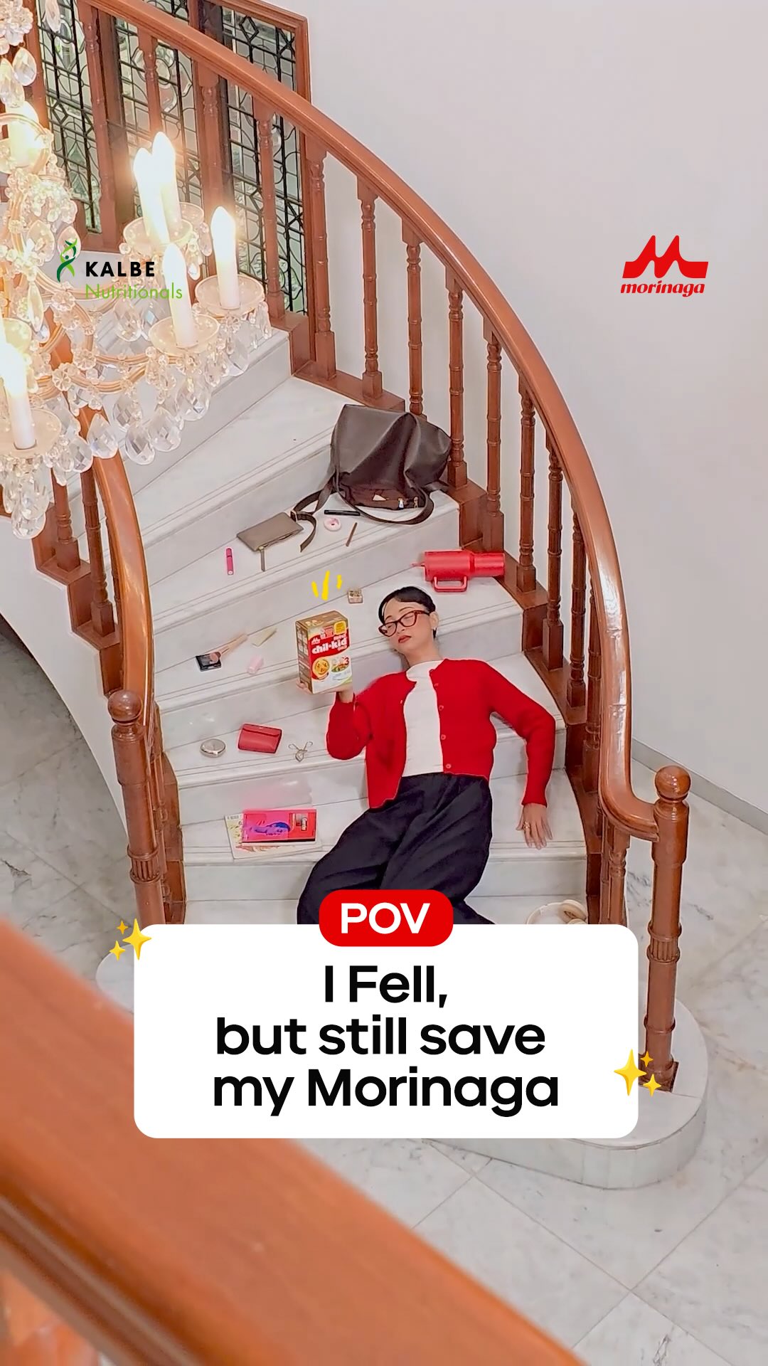 Morinaga Platinum Facebook ad: Apapun ku pertaruhkan demi Morinaga Gold selamat!