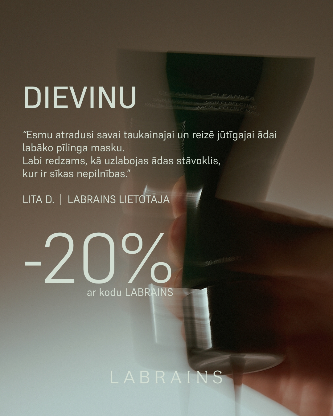 Labrains - Clean Beauty Premium Skincare Facebook ad