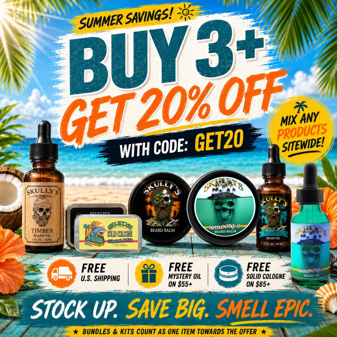 Skullys Ctz Beard Oil Facebook ad