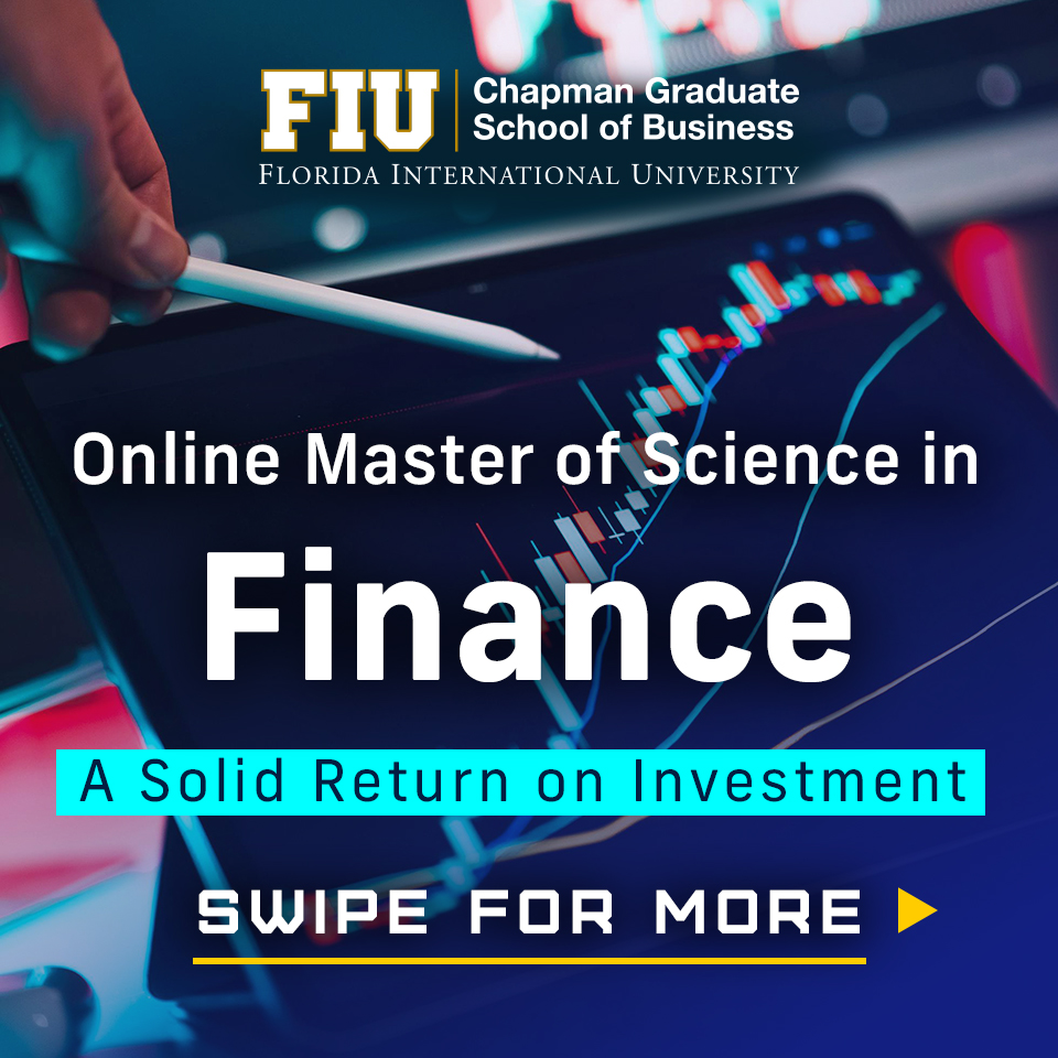 FIU Chapman Graduate School of Business Facebook ad