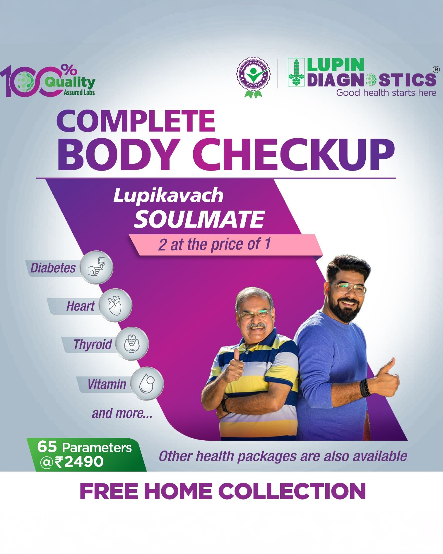 Lupin Diagnostics Facebook ad