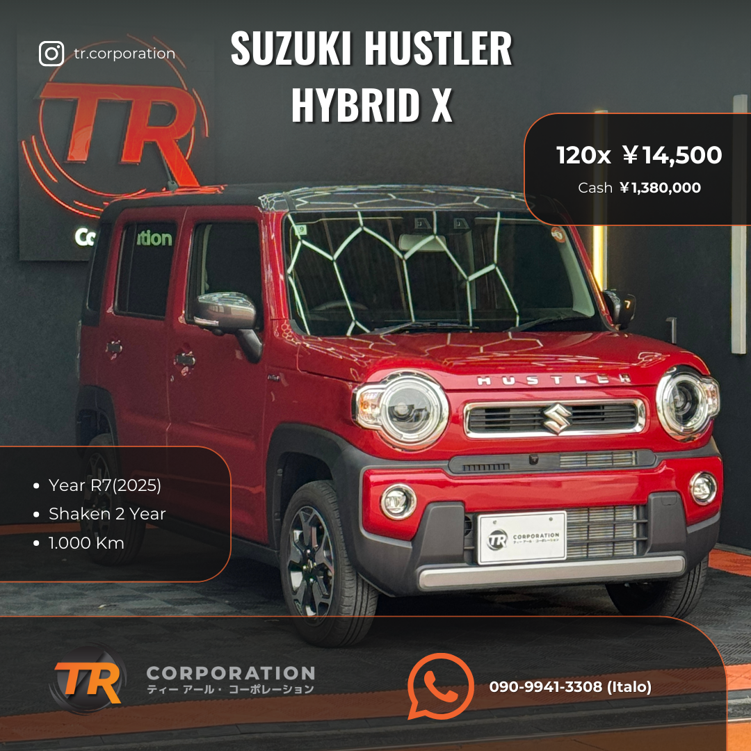 TR Corporation Facebook ad: Suzuki Hustler Hybrid X