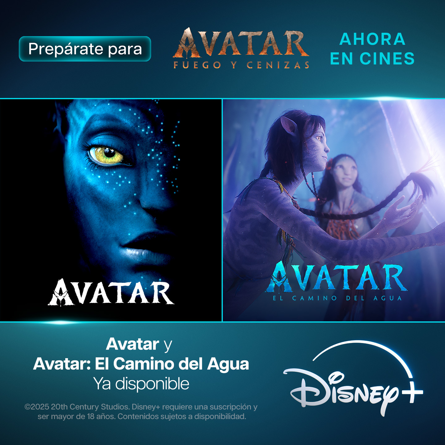 Disney+ Facebook ad