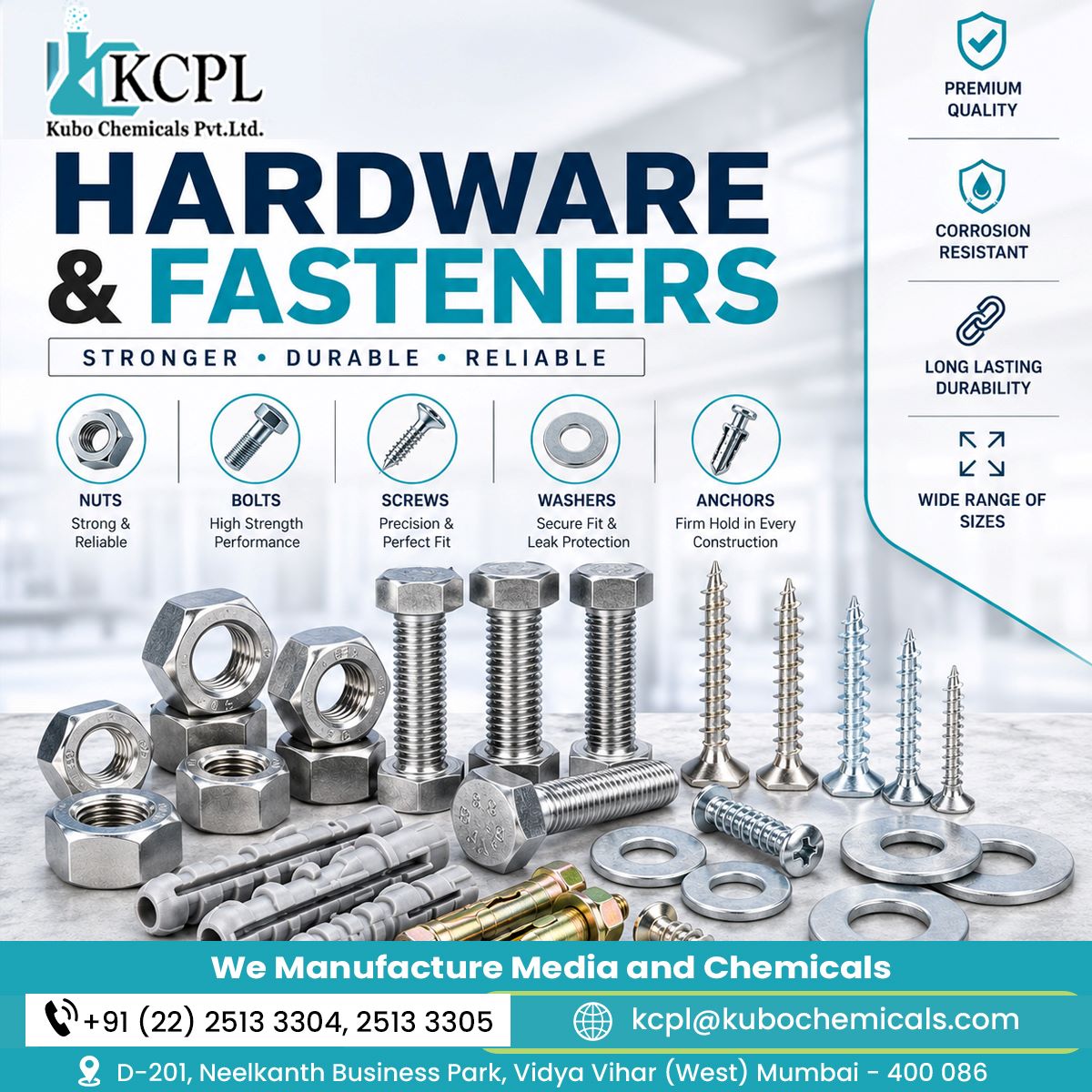 Kubo Chemicals Pvt Ltd Facebook ad: Chasing the perfect surface Finish?