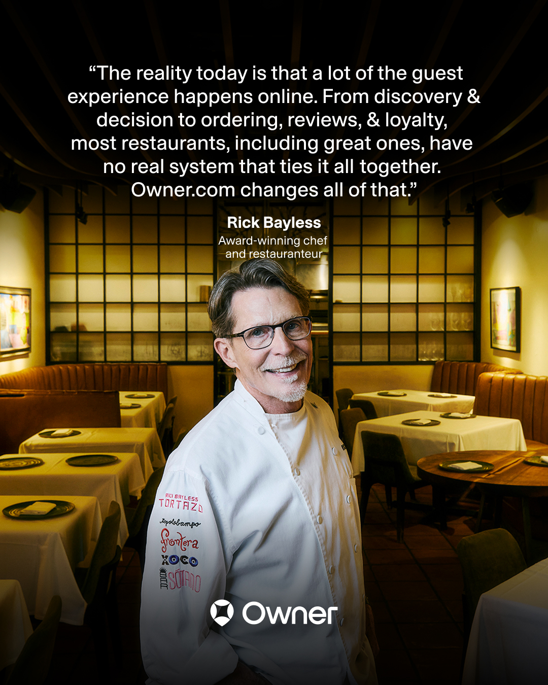 Chef Rick Bayless Facebook ad: Get more direct online orders!