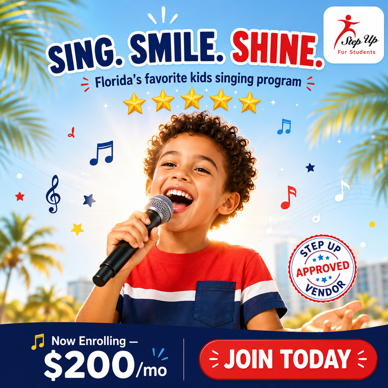 Do-Re-Mi Kids Facebook ad: Special summer offer: $200/Month
