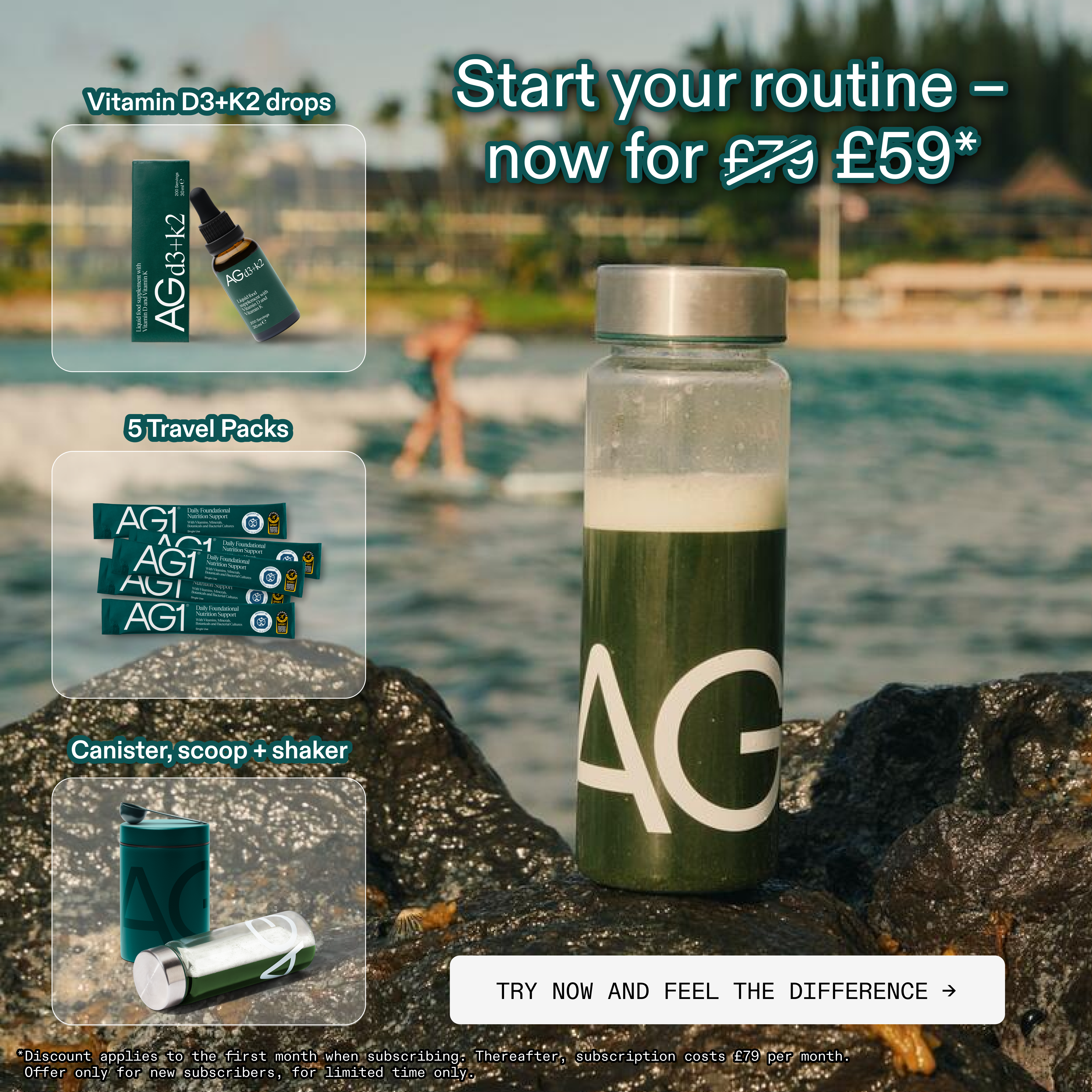 AG1 by Athletic Greens Facebook ad