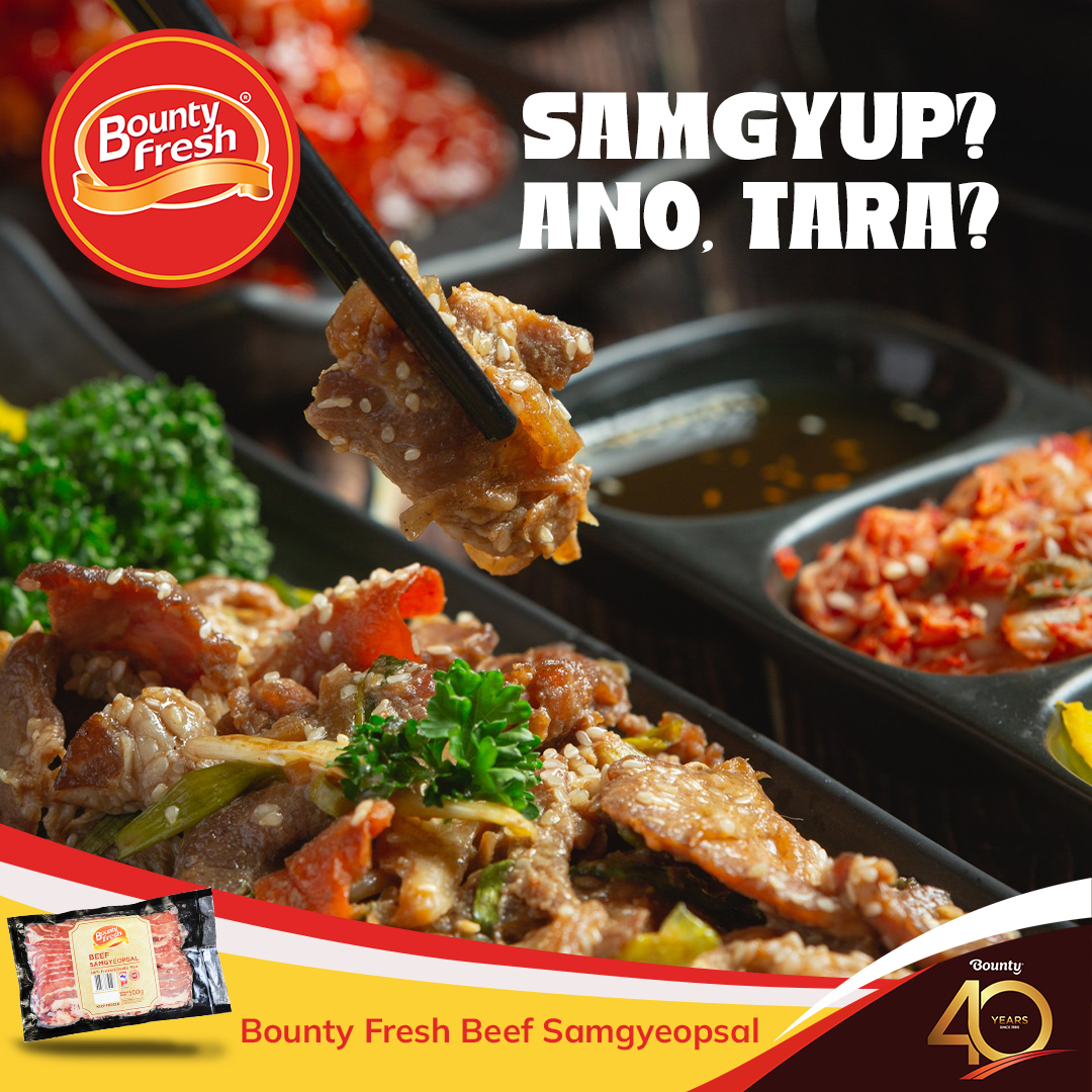 Bounty Fresh Facebook ad: Always G mag-samgyup, lalo na kung may Bounty…