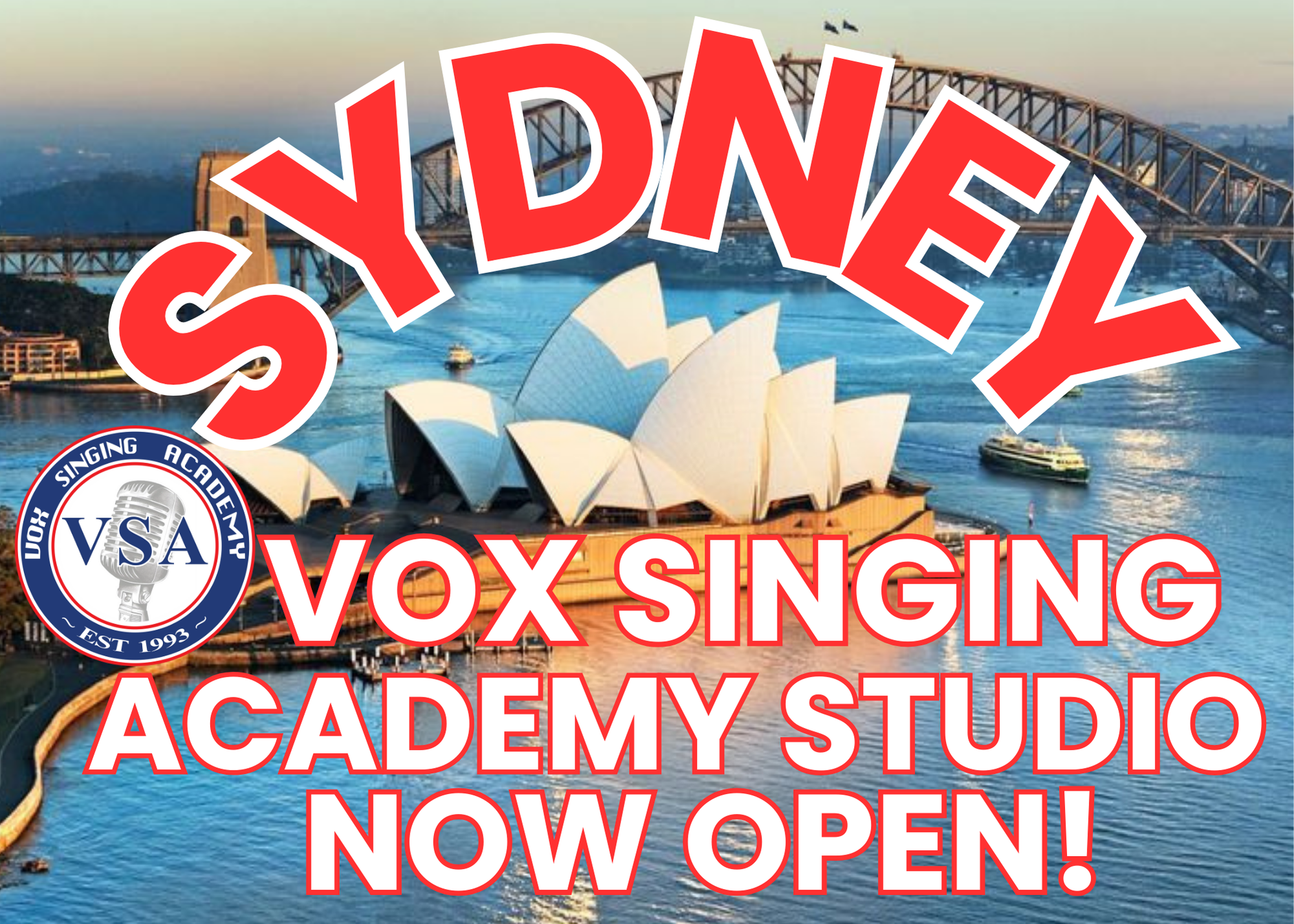 Vox Singing Academy Facebook ad from May 11, 2025