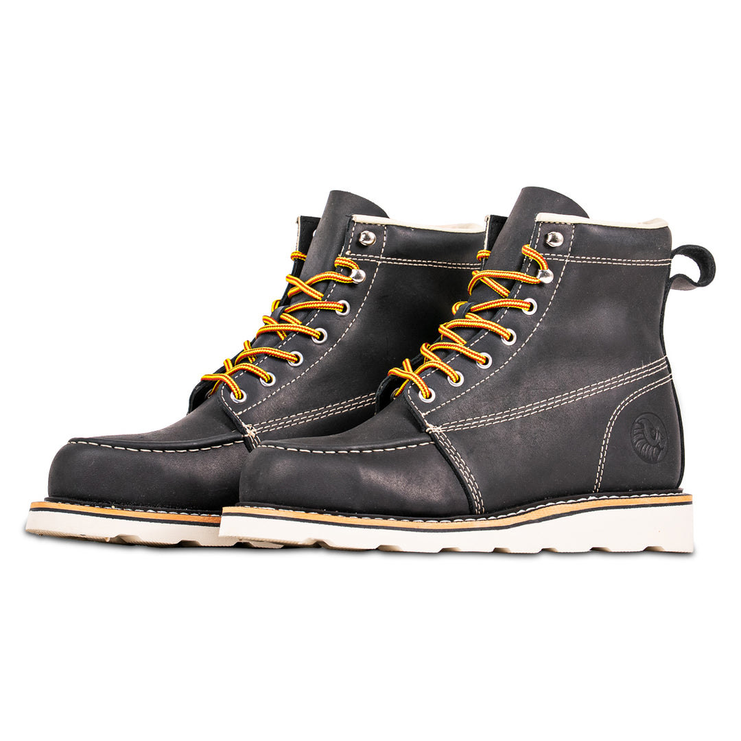 Occidental Leather Facebook ad: Tough jobs start with a solid footing.