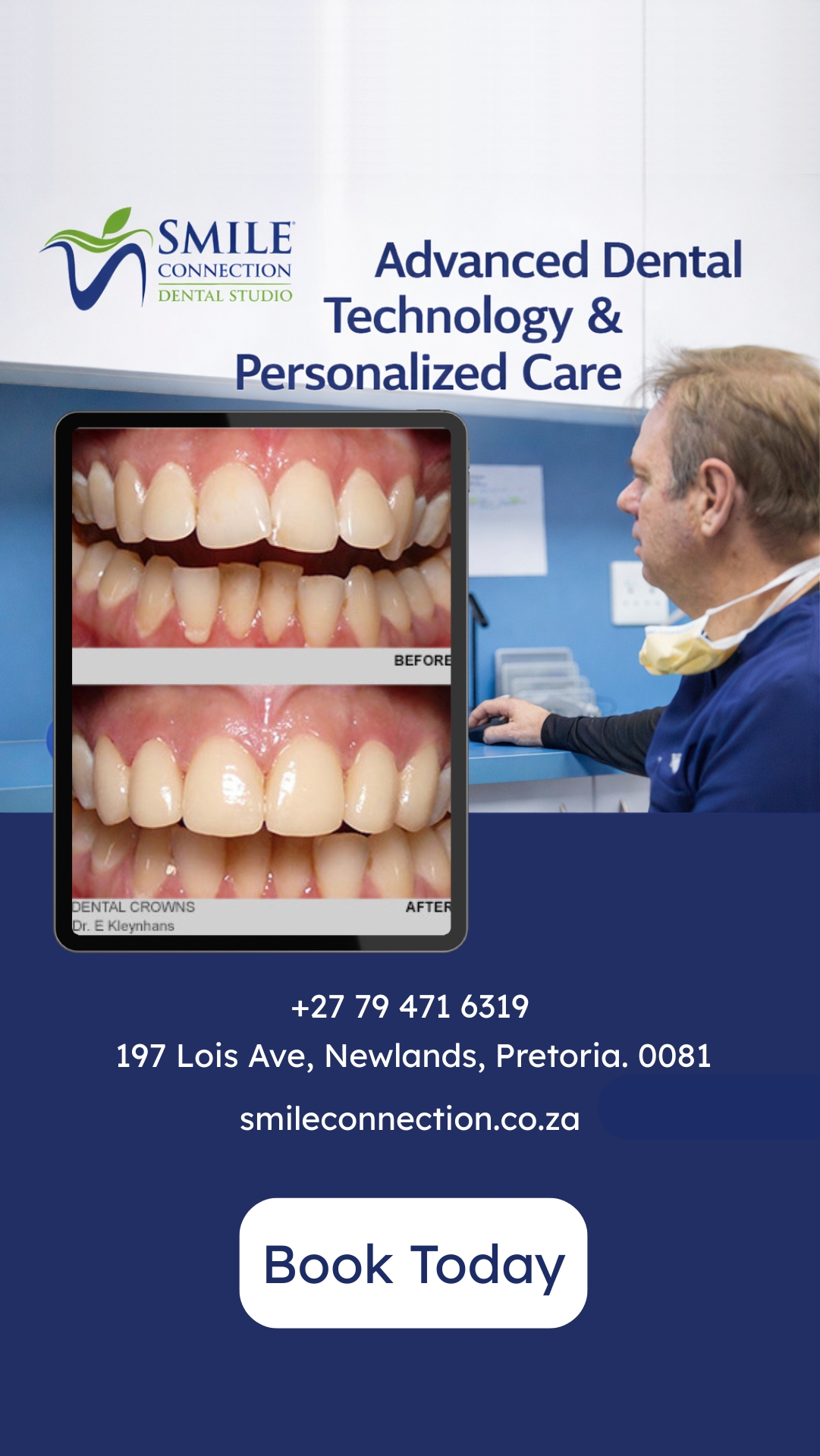 Dr E R Kleynhans Facebook ad from Mar 3, 2026