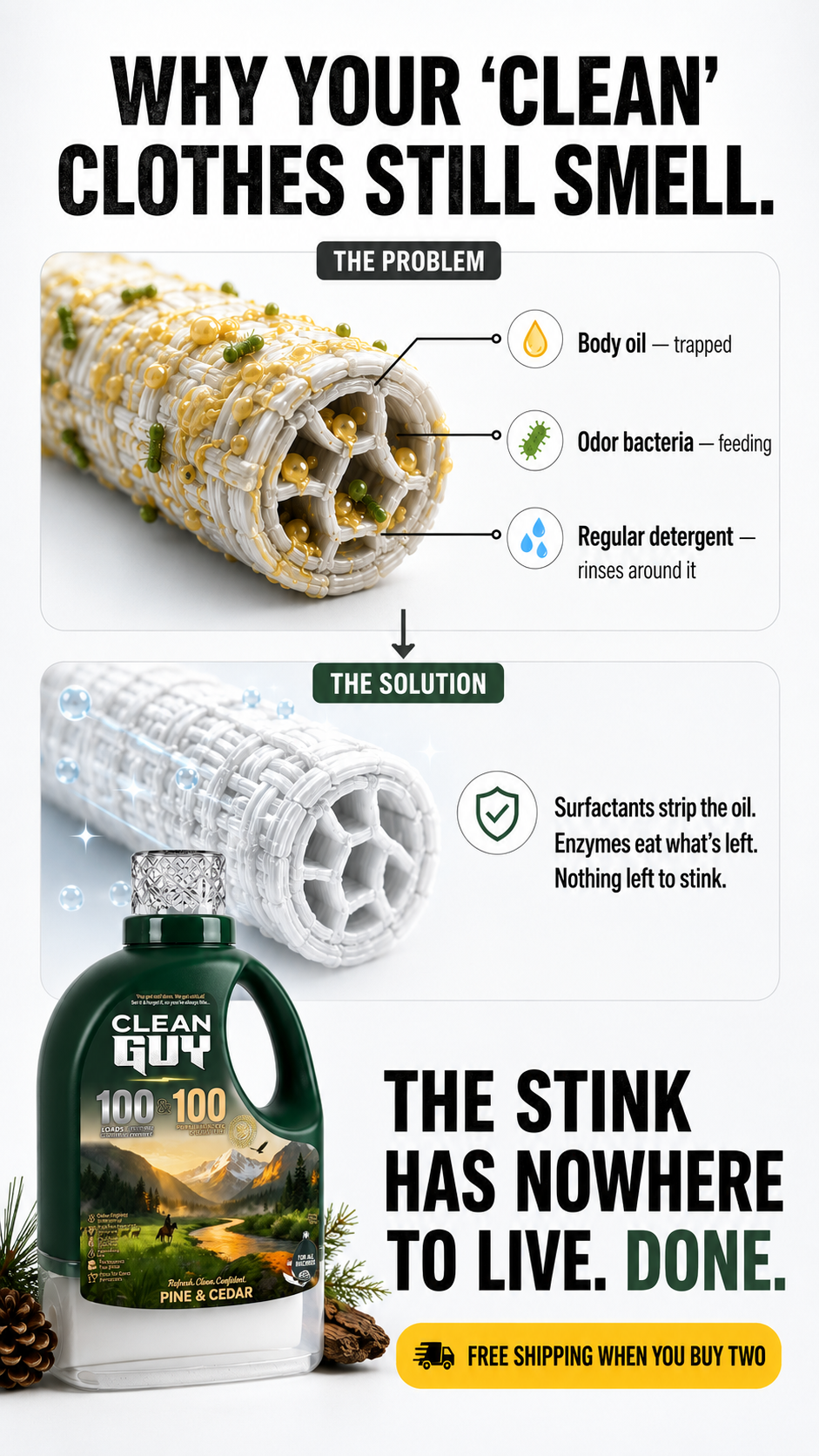 Clean Guy Facebook ad
