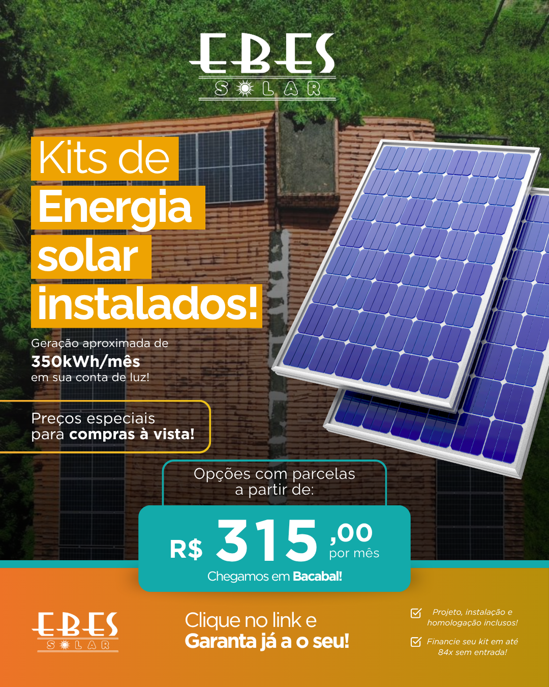Ebes Solar Facebook ad