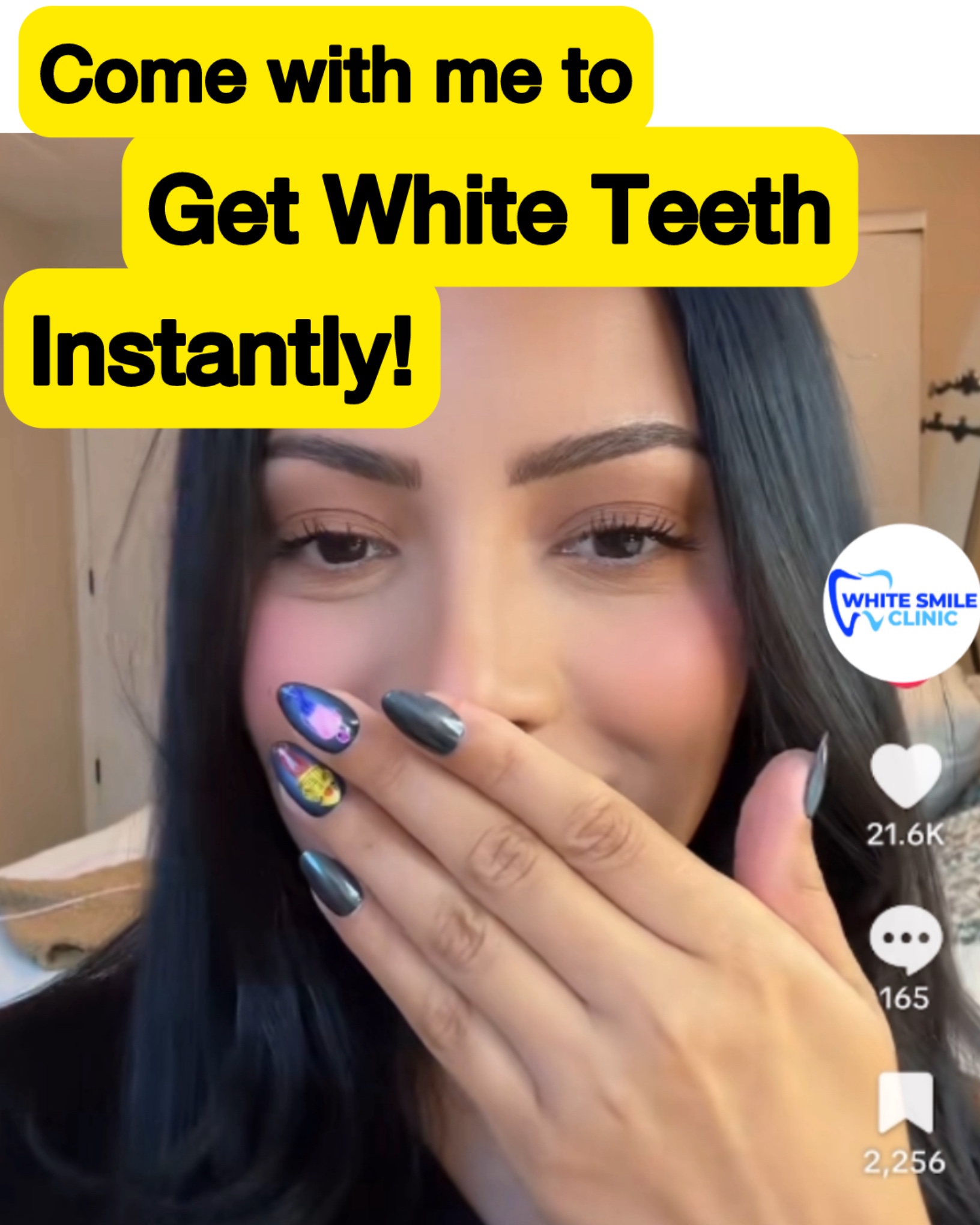 White Smile ad creative