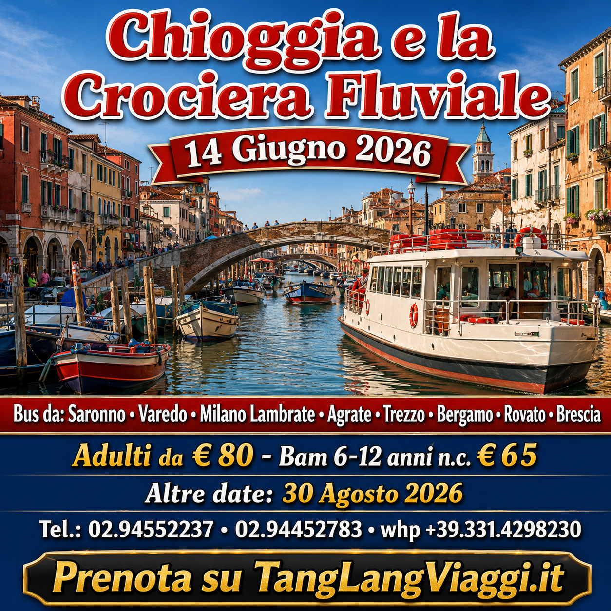 Tang Lang Viaggi Facebook ad: Chatta con noi