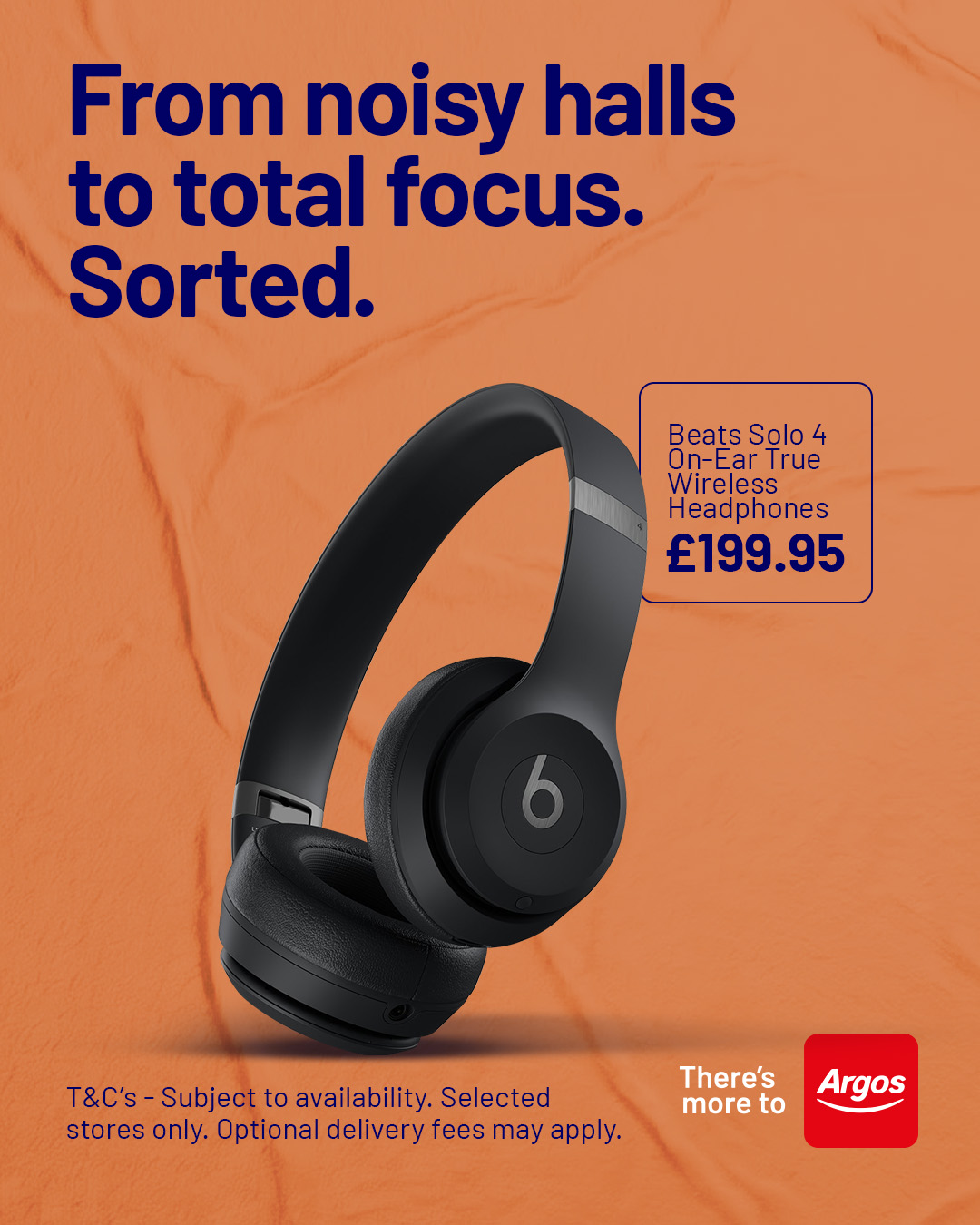 Argos Facebook ad: Uni life. Sorted