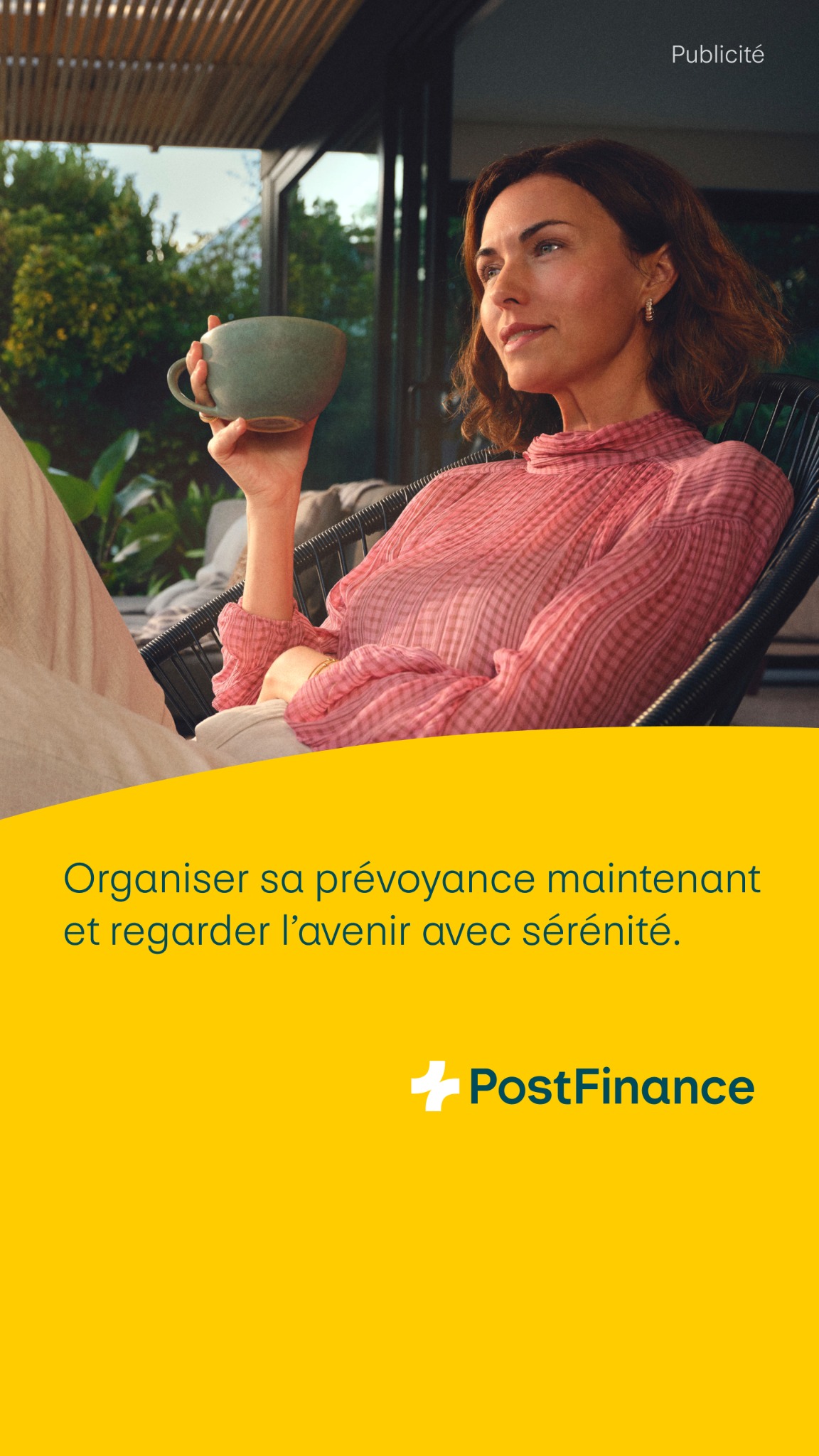 PostFinance Facebook ad