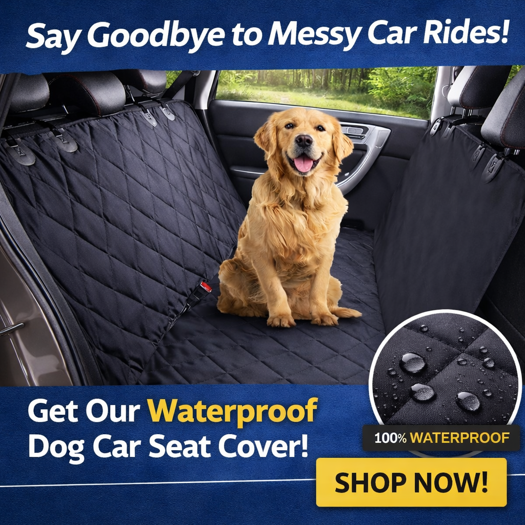Dogifys Store Facebook ad: Dog Car Seat Cover