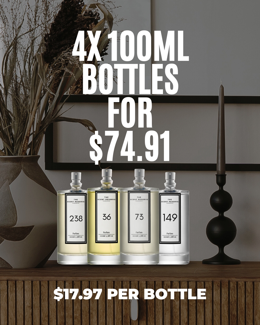 The Scent Reserve USA Facebook ad: Can’t choose? Don’t.