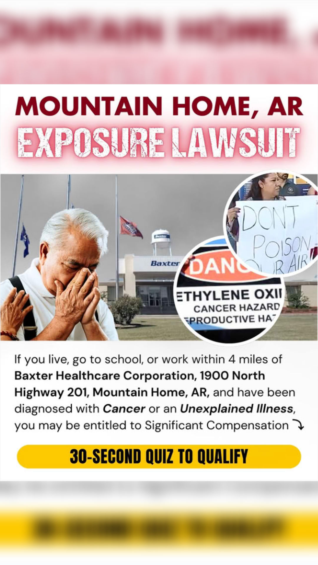 ETO Exposure Help Facebook ad from Feb 25, 2026